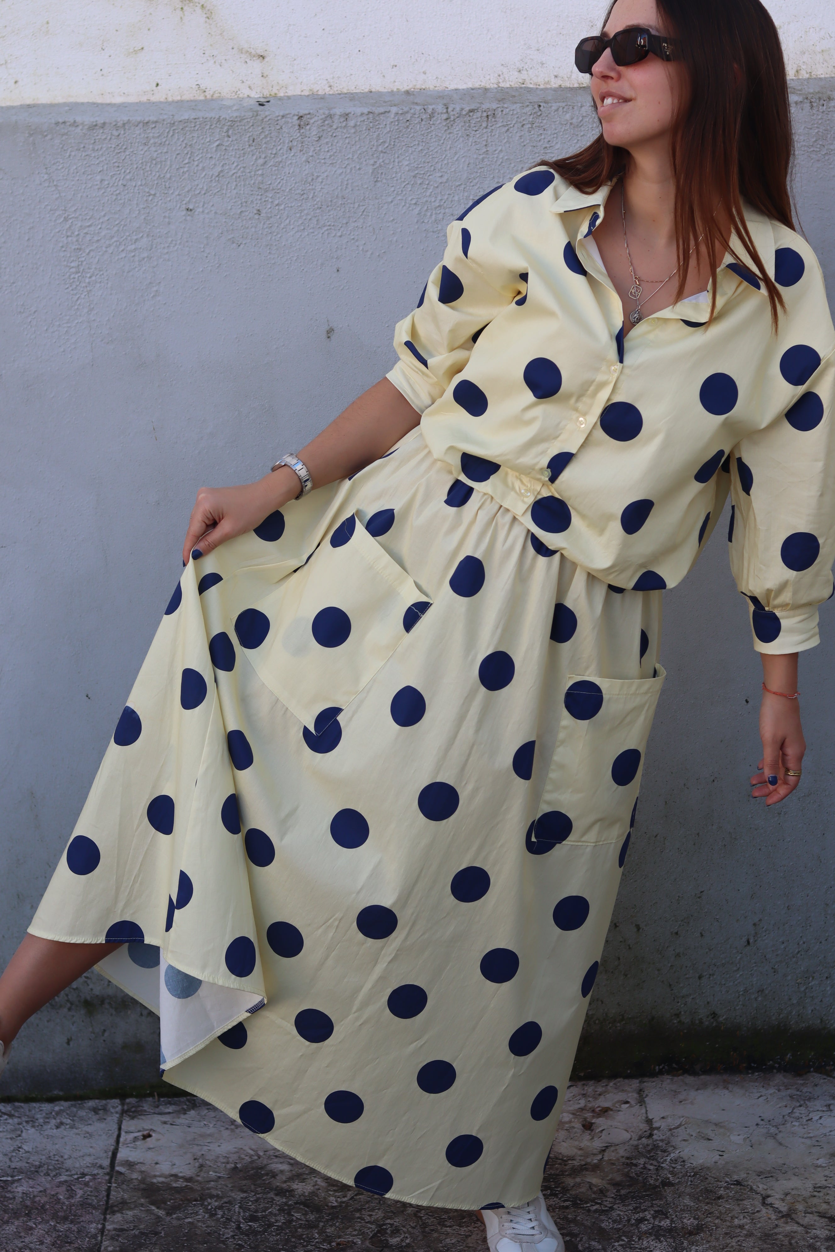 Conjunto bolas saia