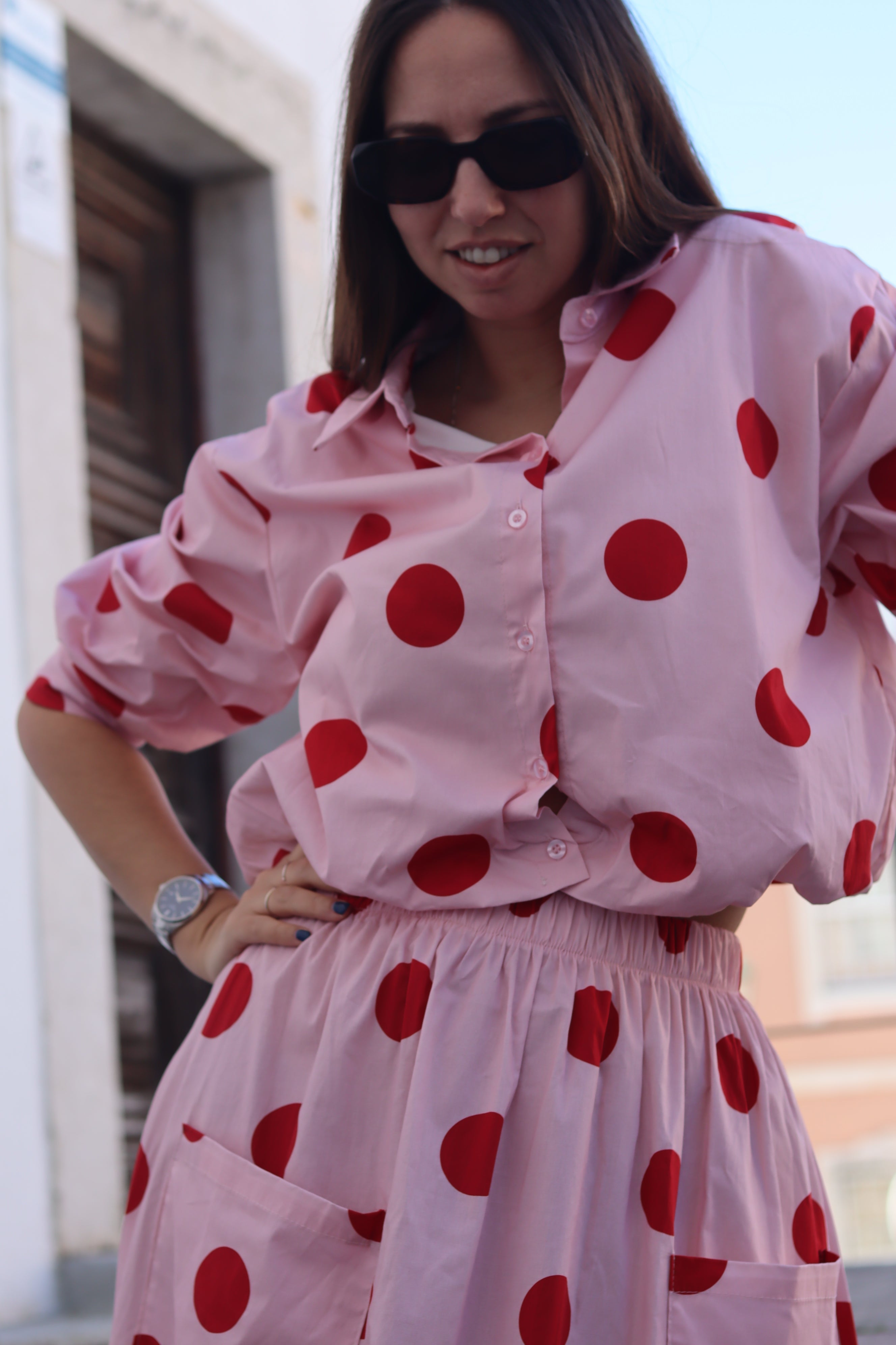 Conjunto bolas saia