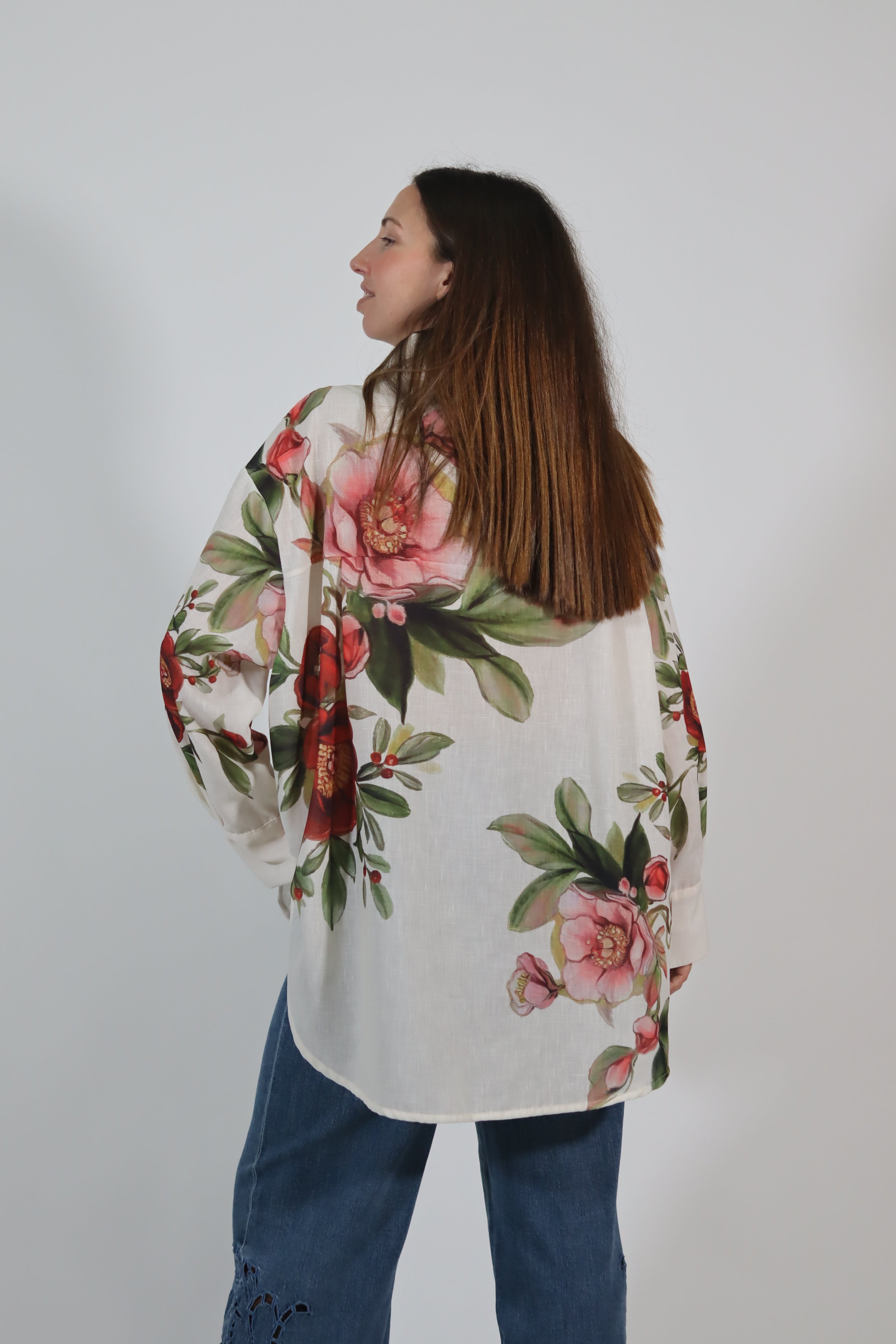 Camisa flores