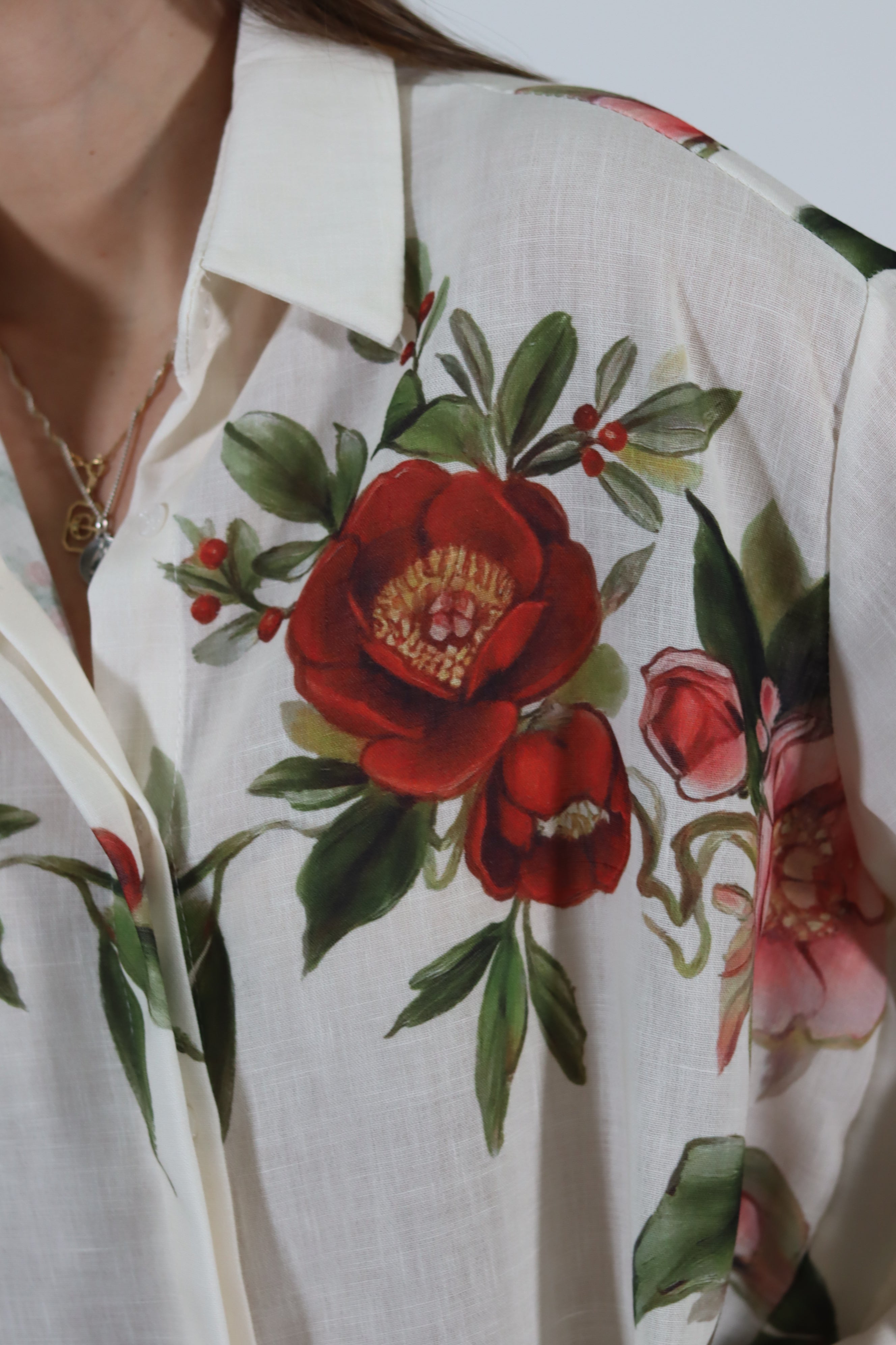 Camisa flores