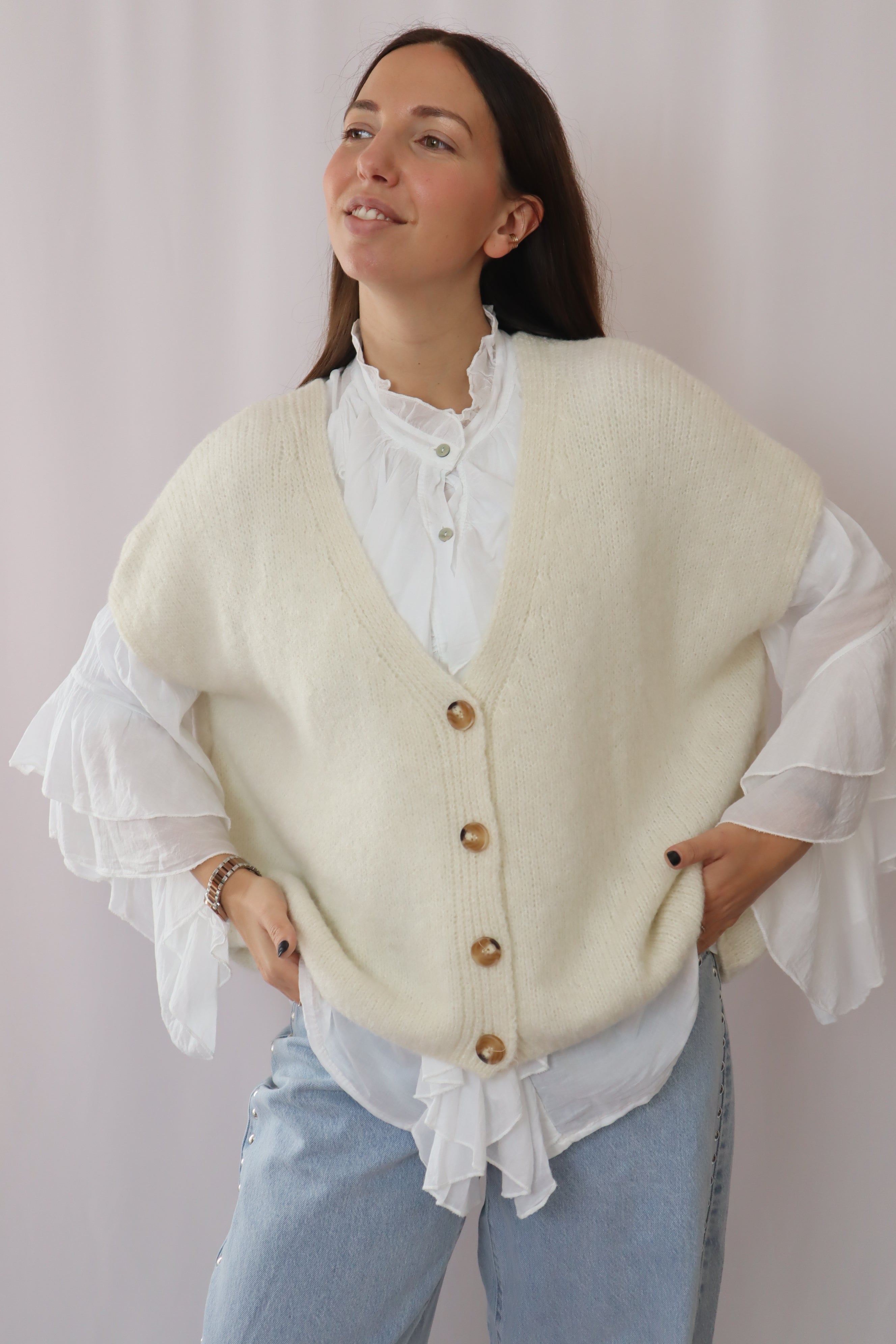 Colete oversize