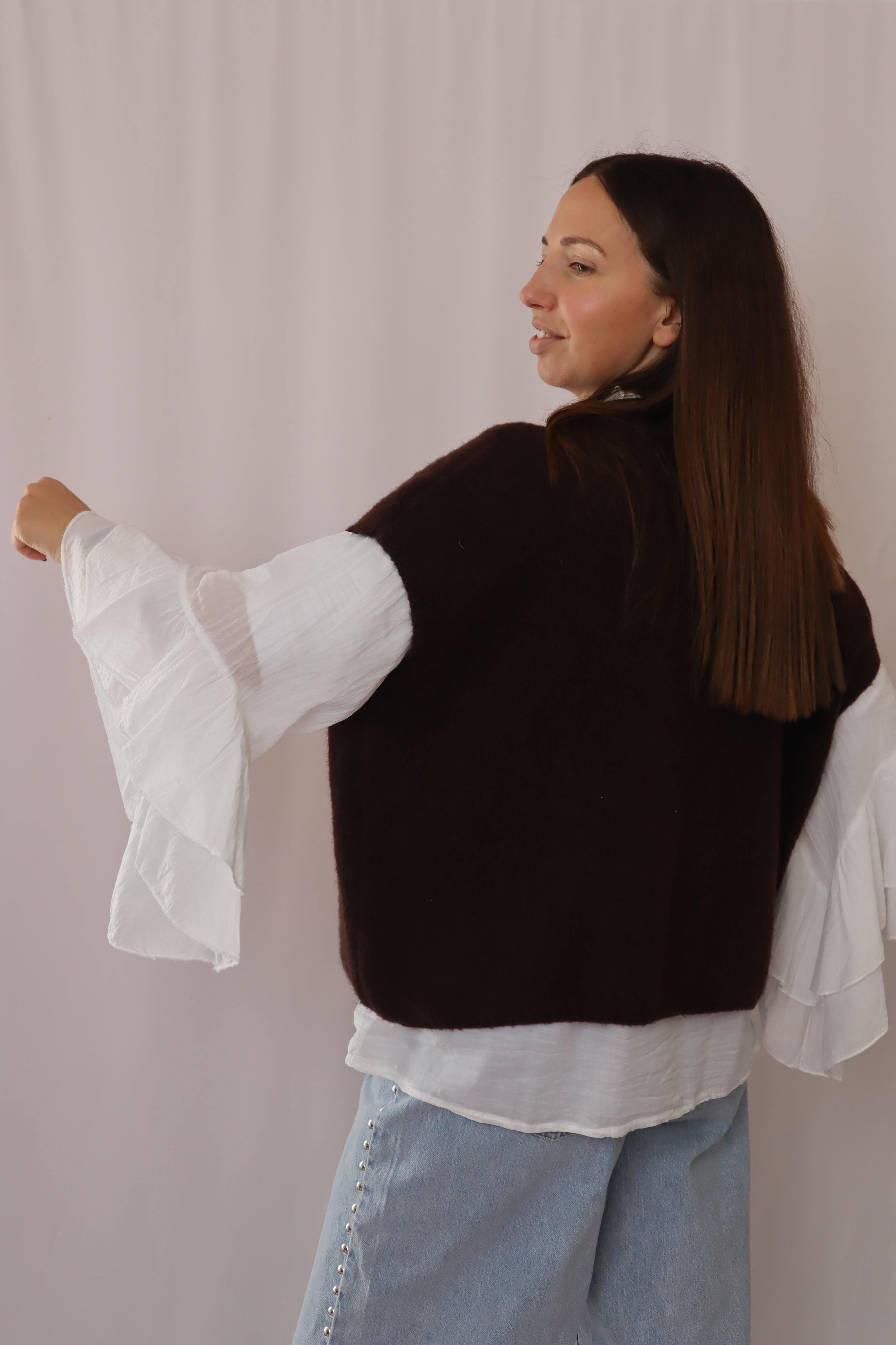 Colete oversize