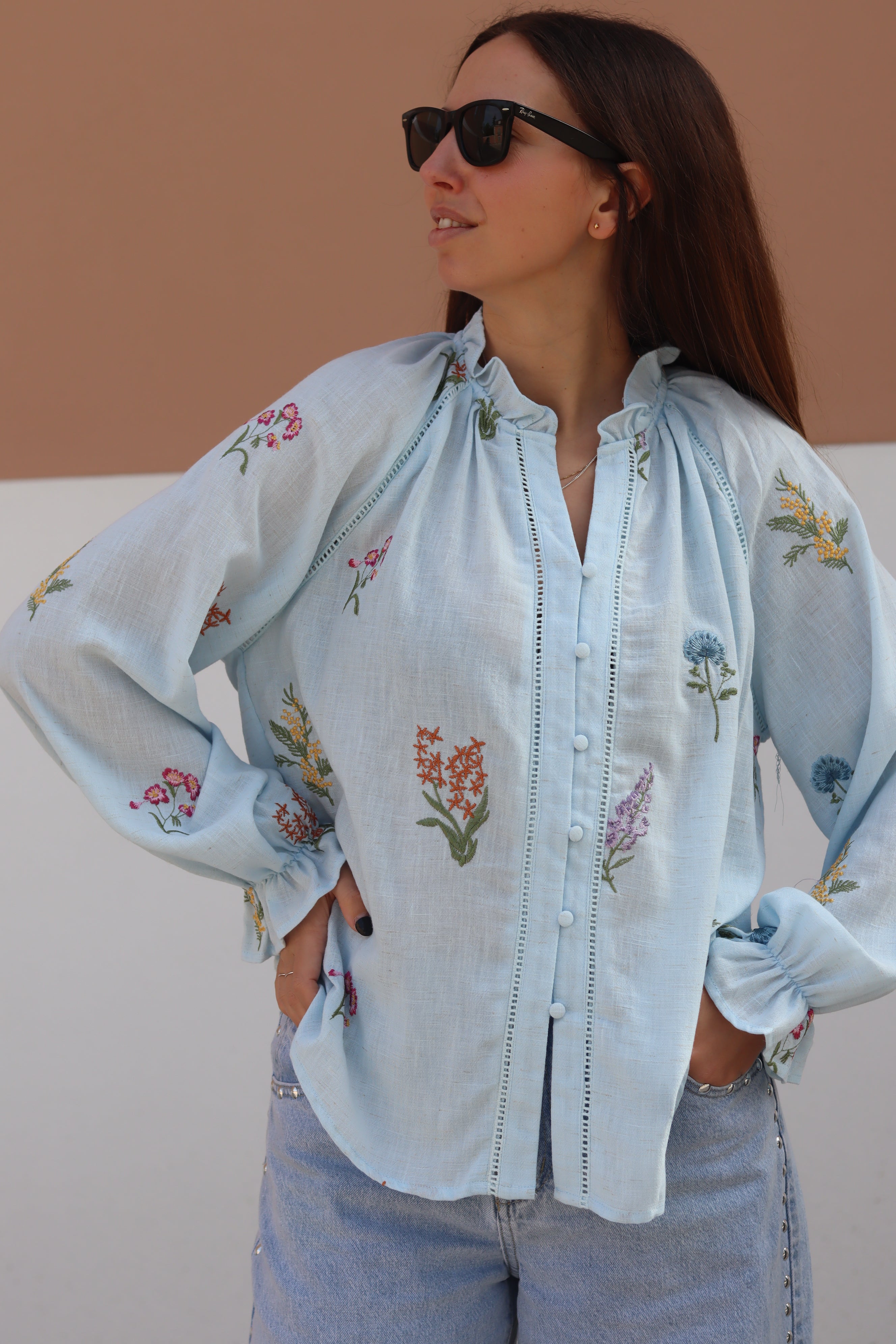 Blusa bordados