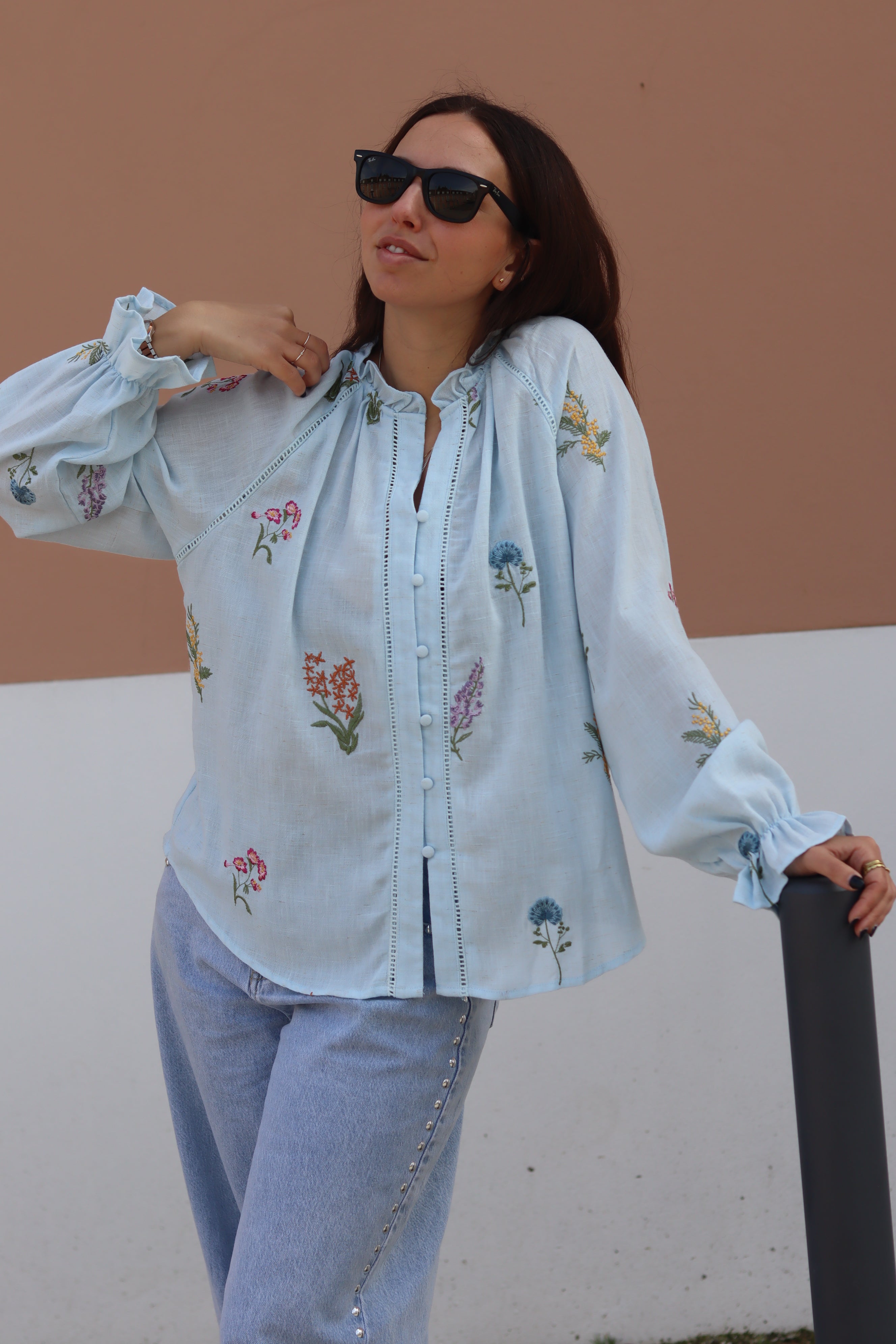 Blusa bordados