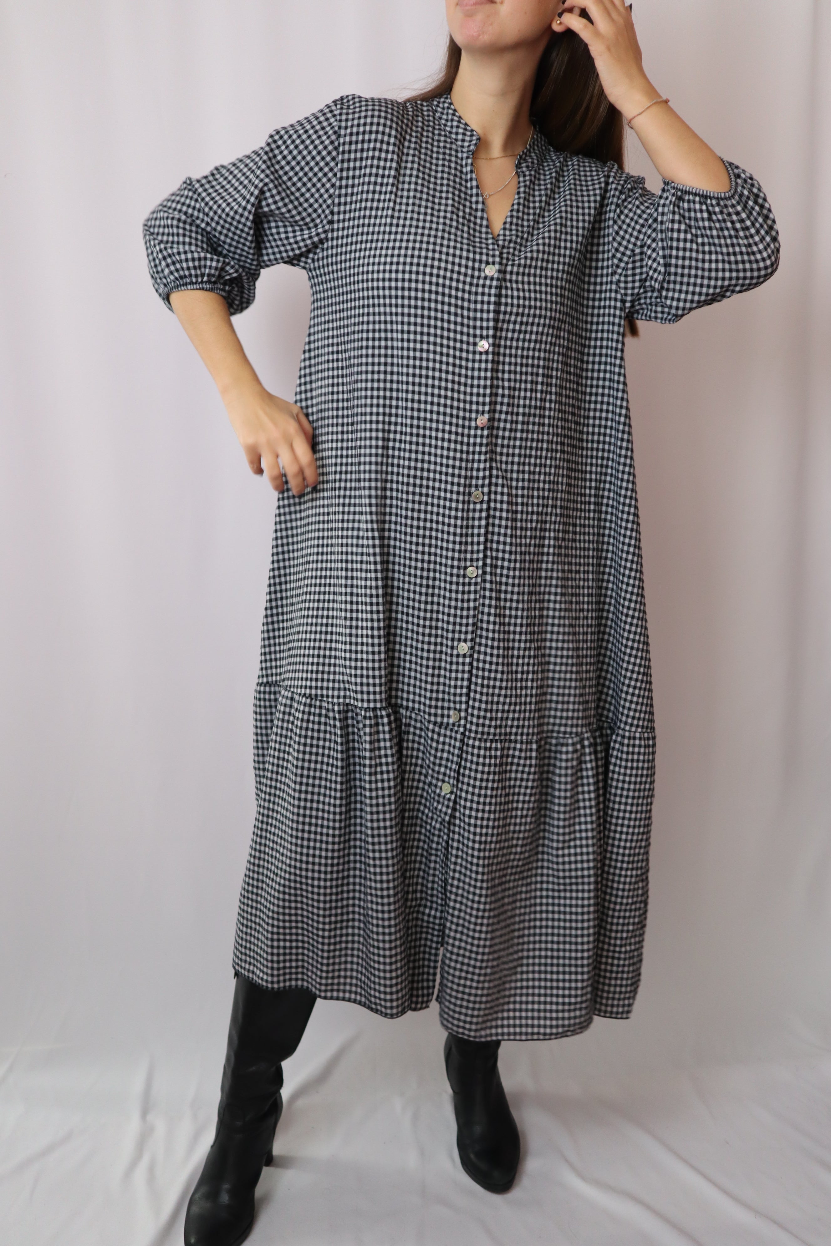 Vestido Vichy