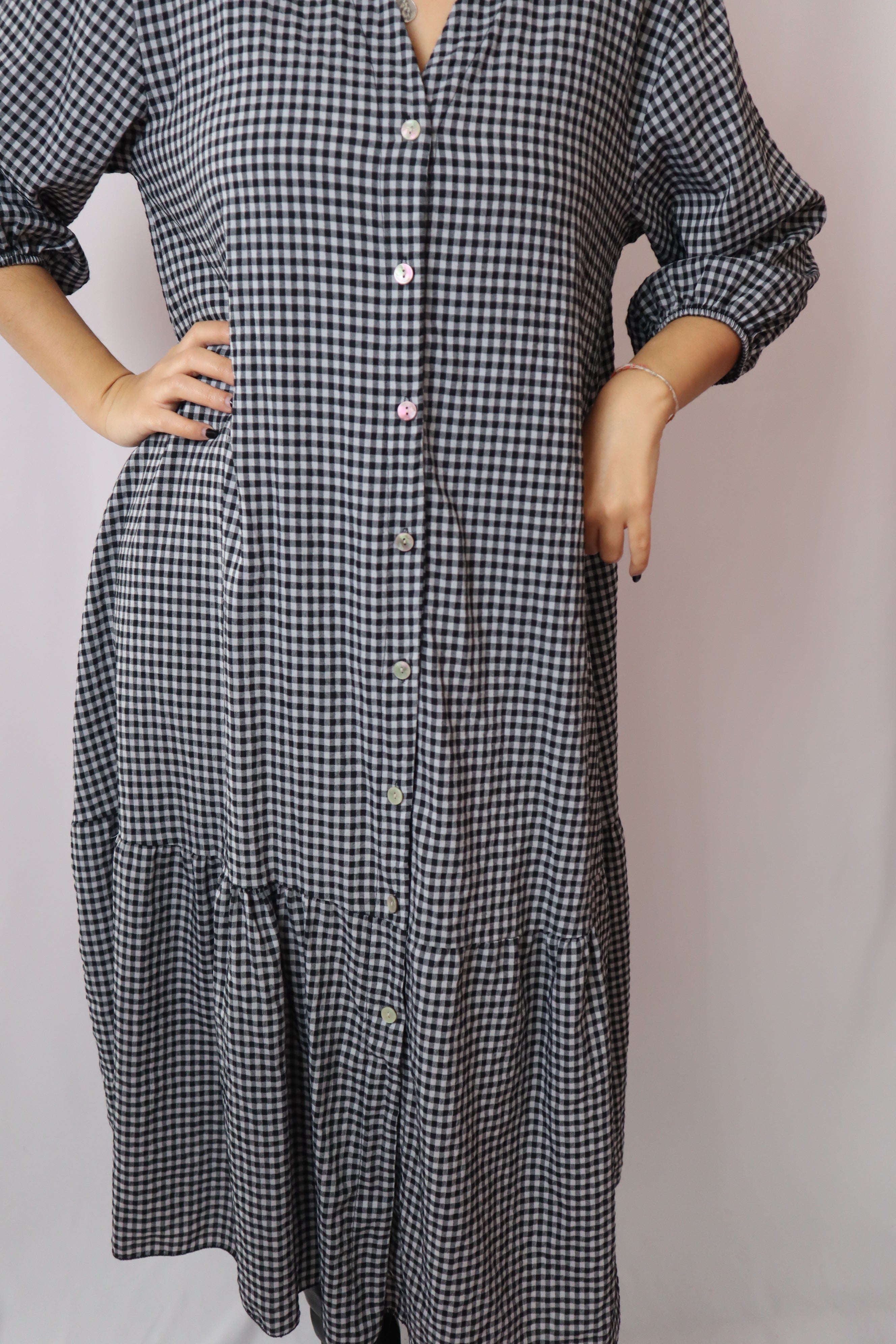 Vestido Vichy