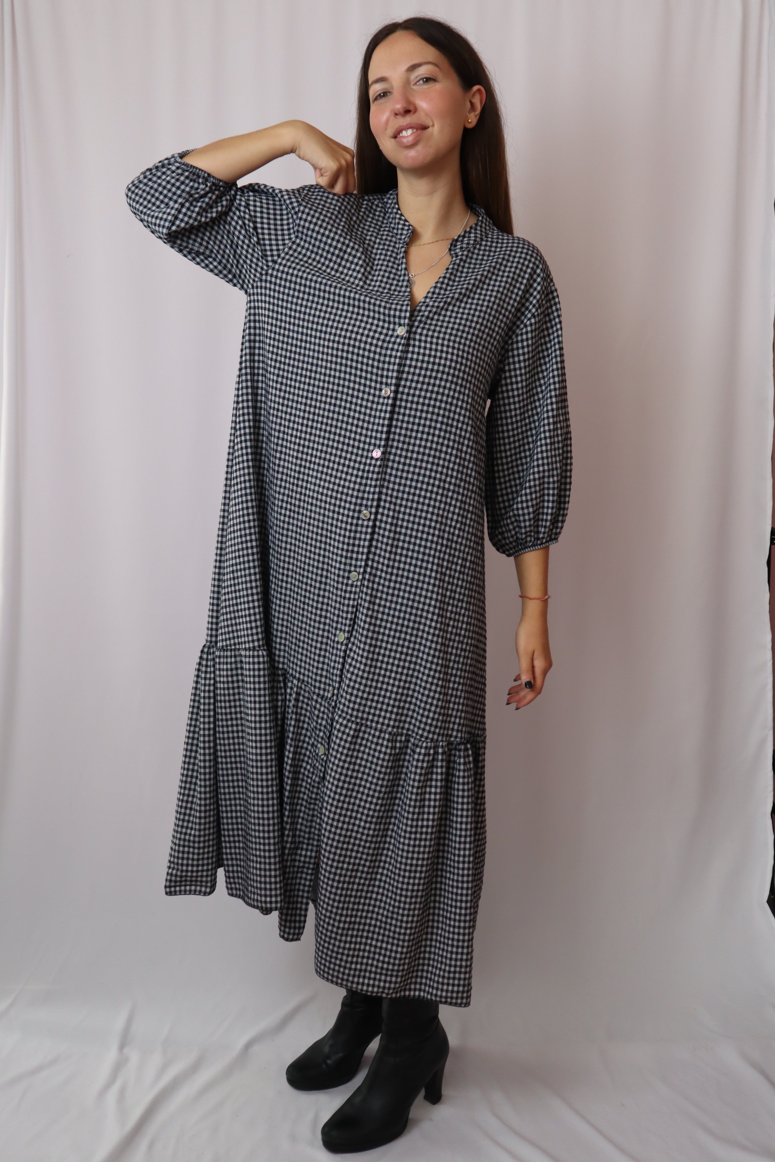 Vestido Vichy
