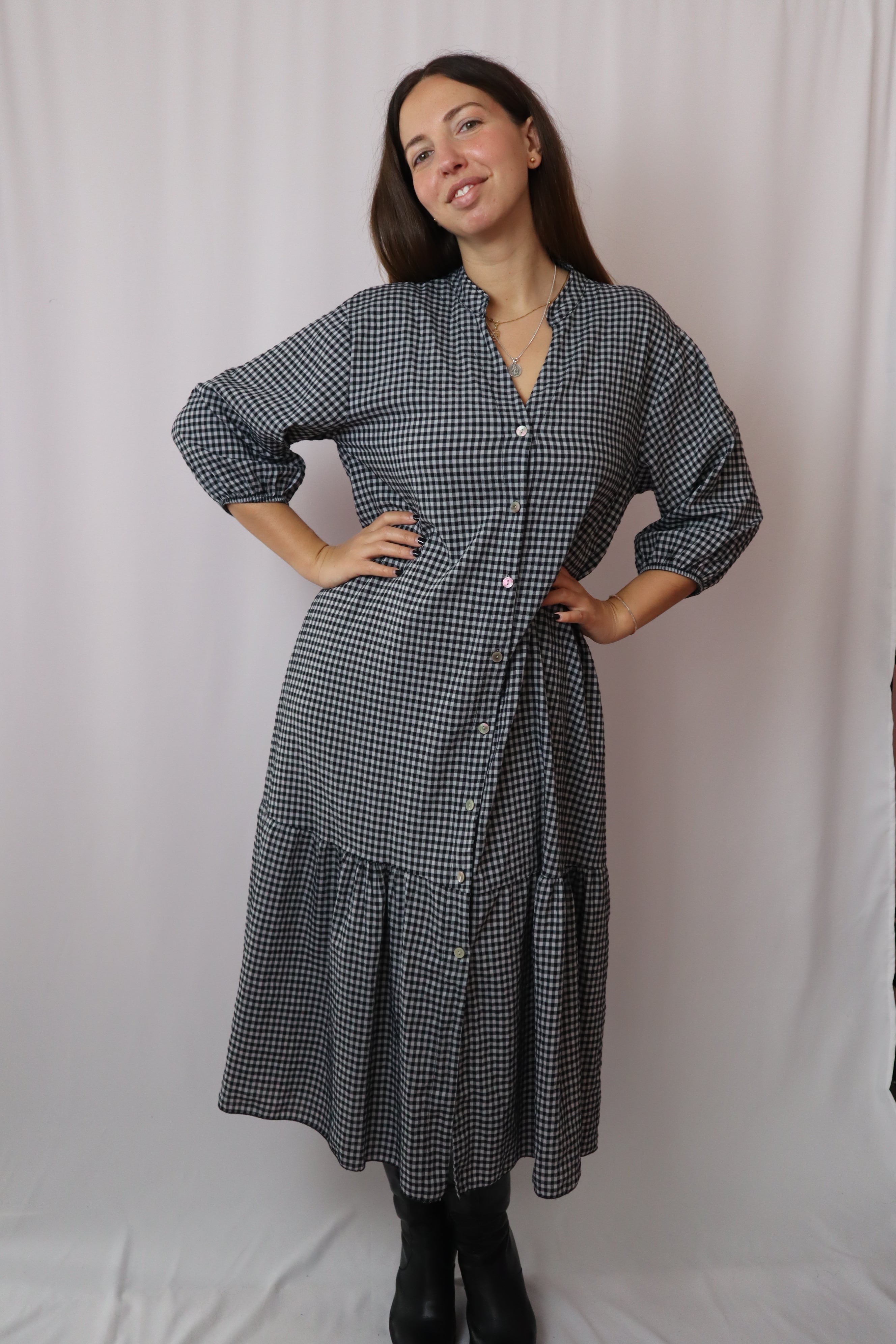 Vestido Vichy