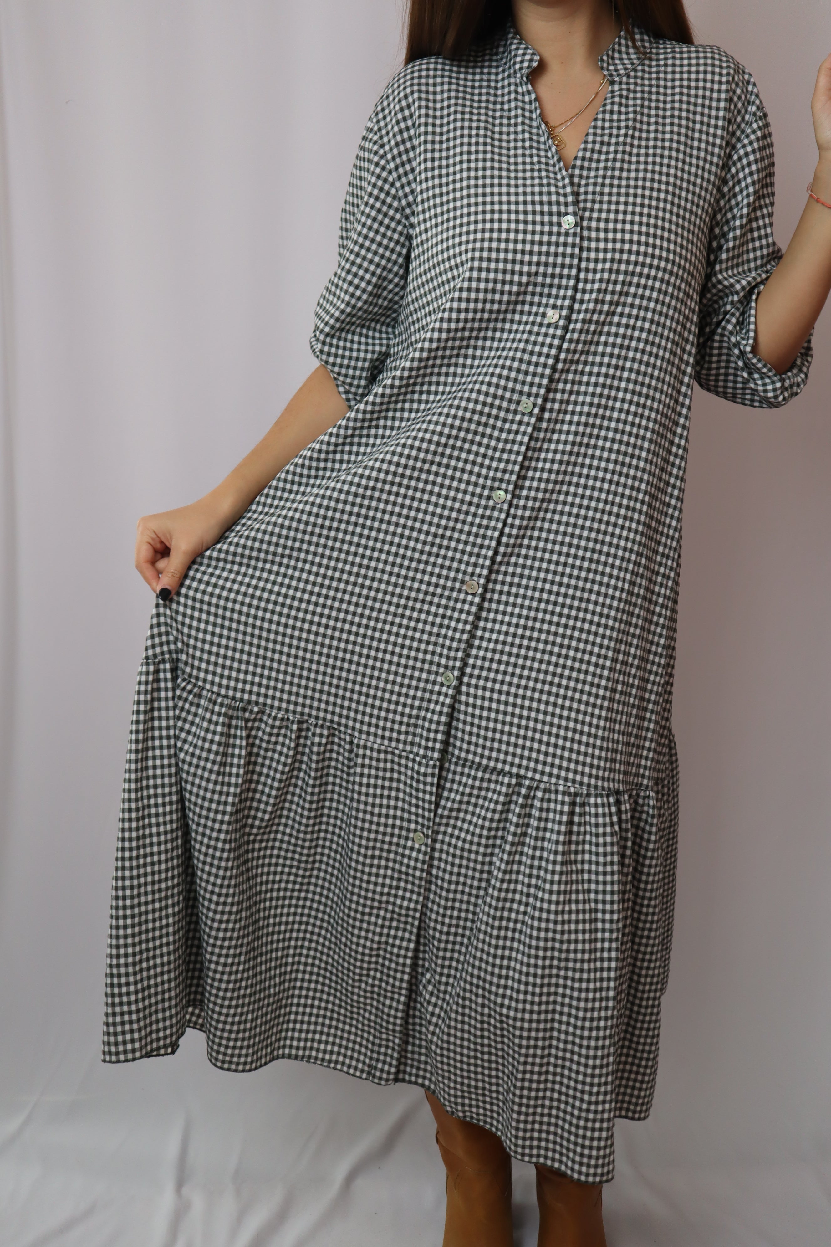 Vestido Vichy