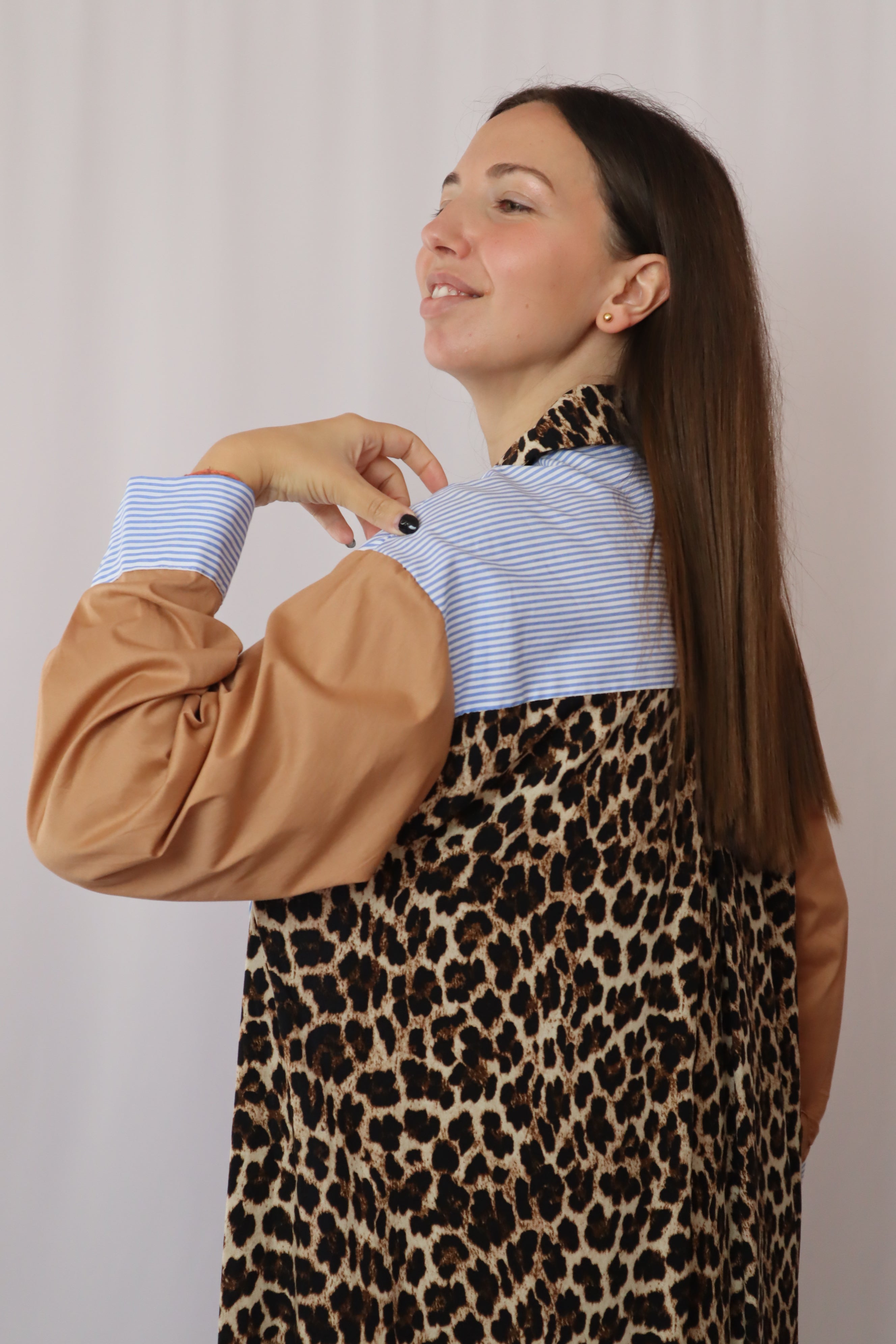 Vestido leopardo