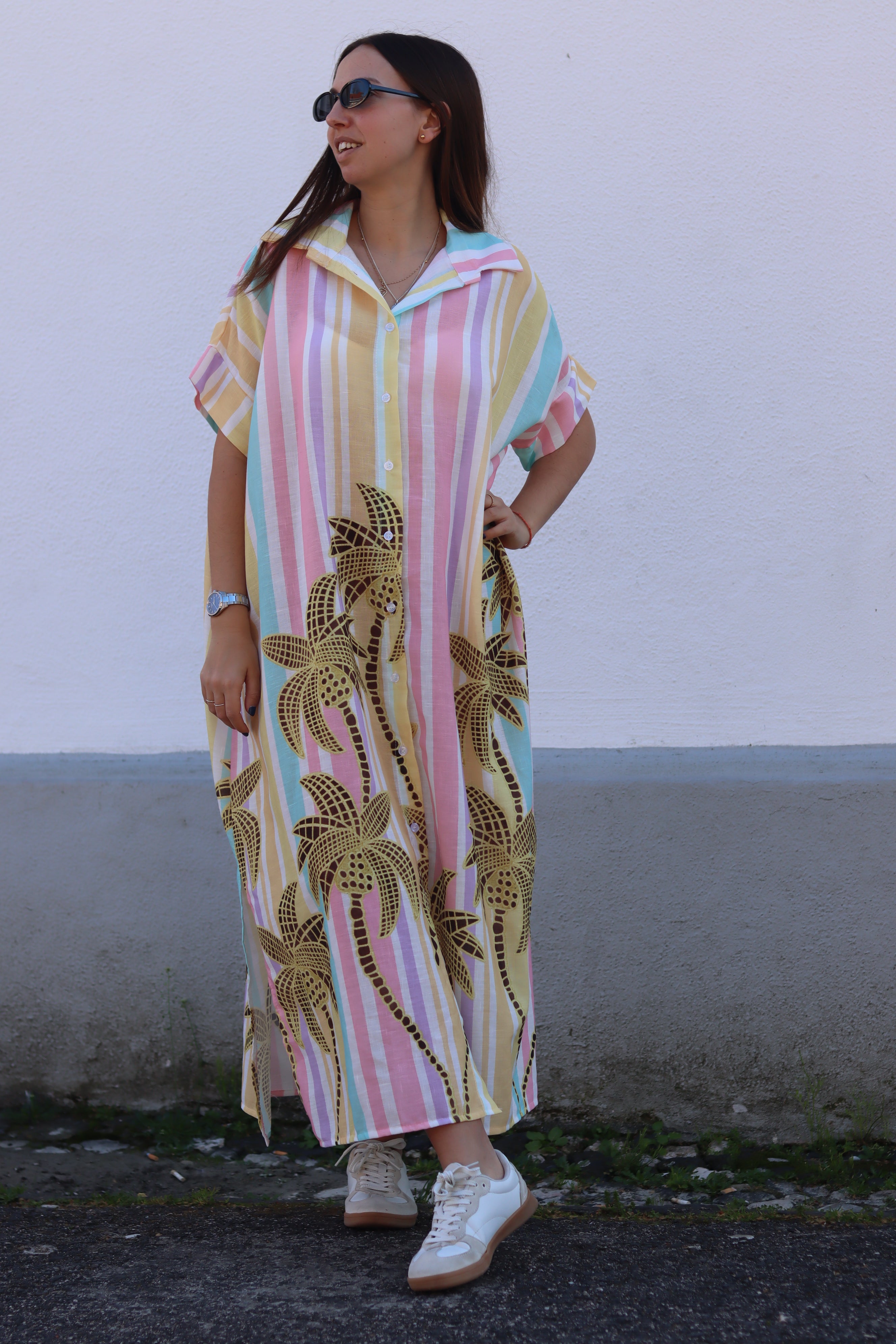 Vestido palmeiras