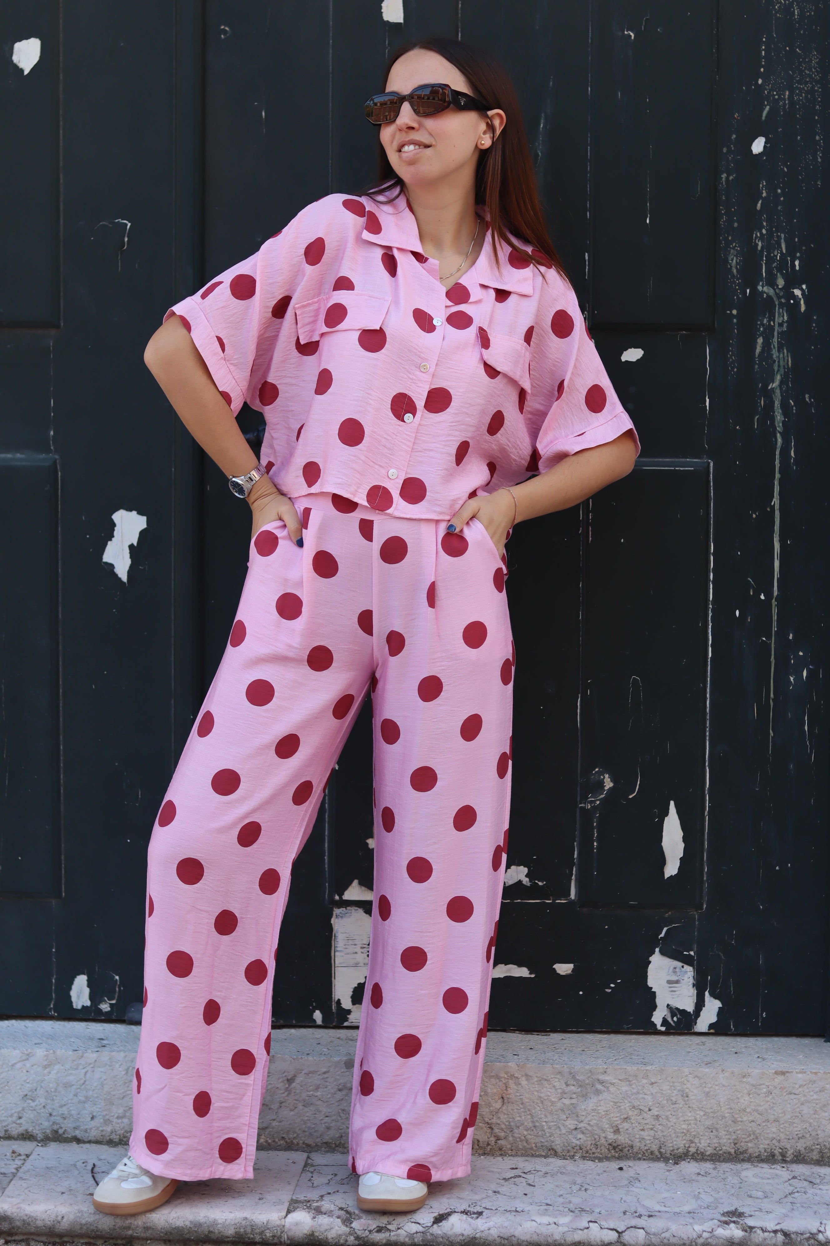 Conjunto bolas calça