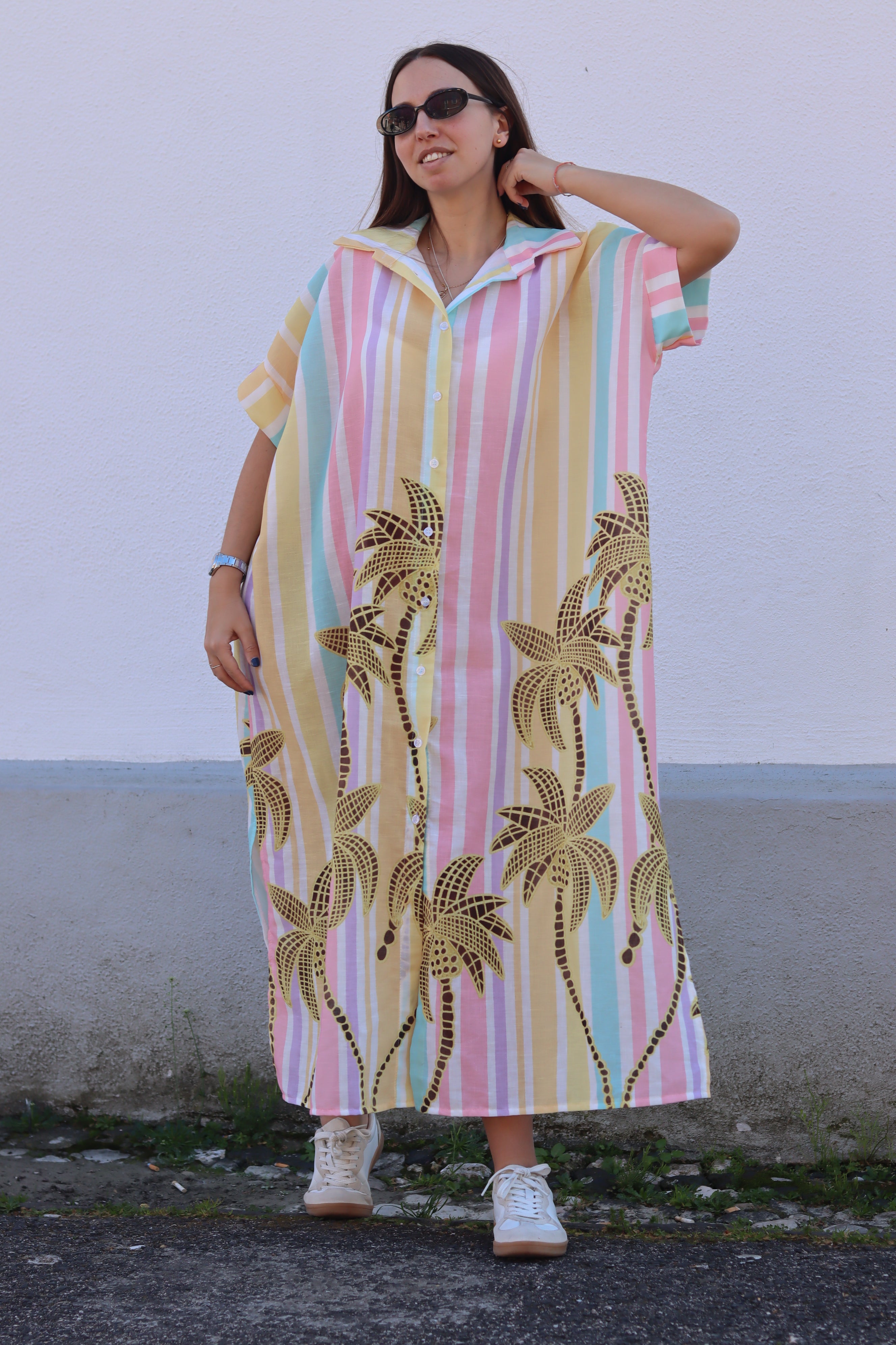 Vestido palmeiras