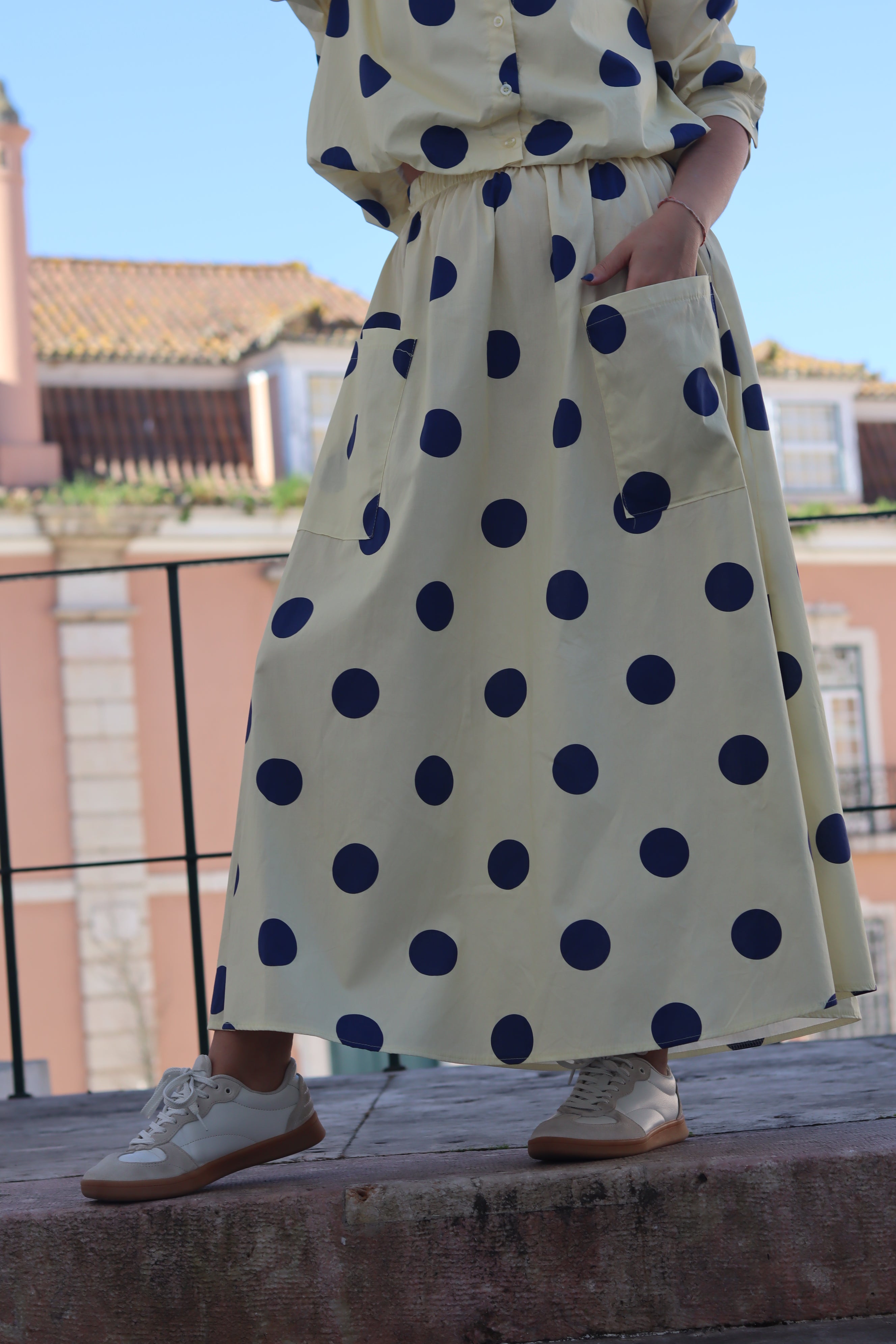 Conjunto bolas saia