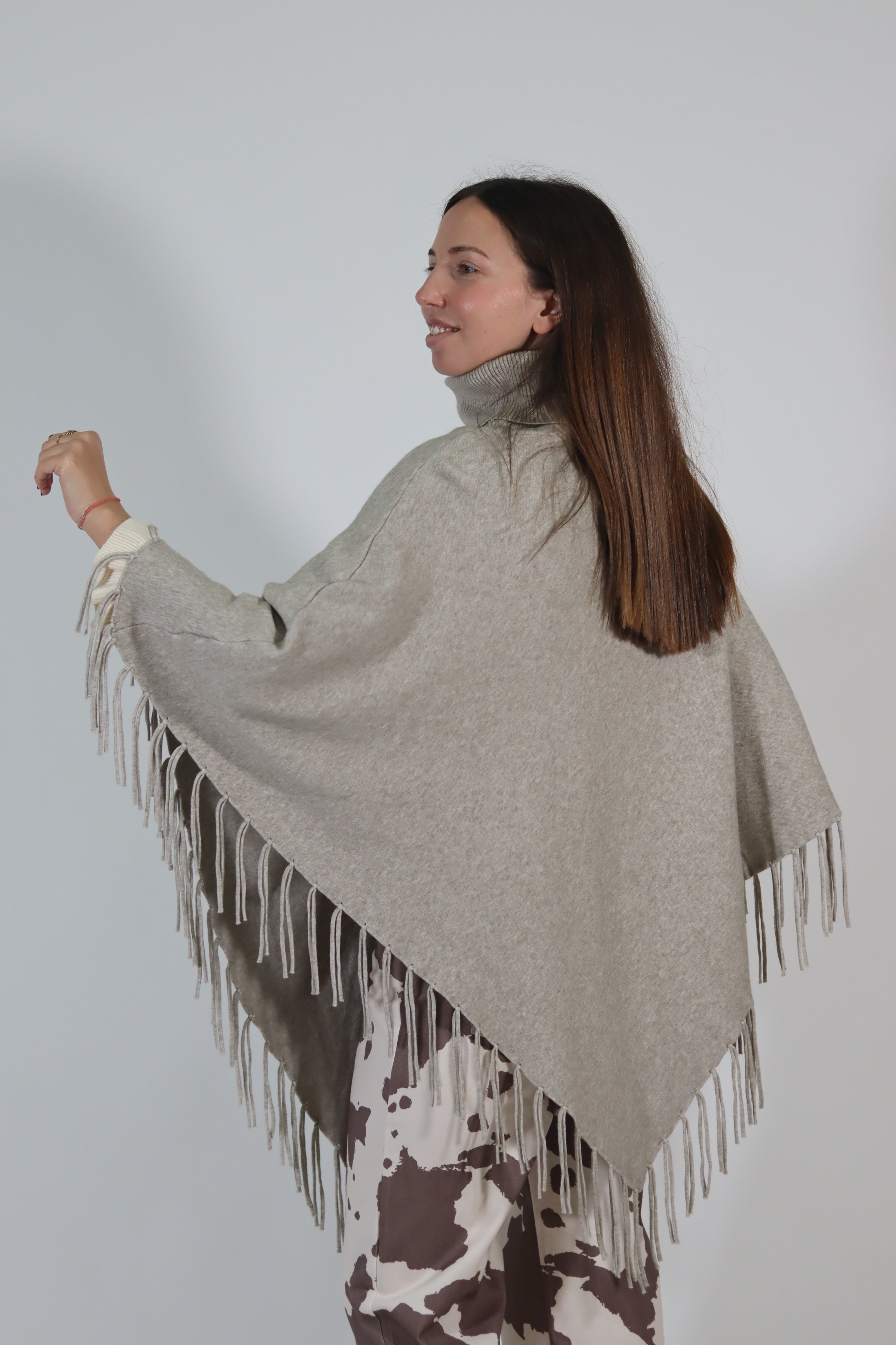 Poncho Malha