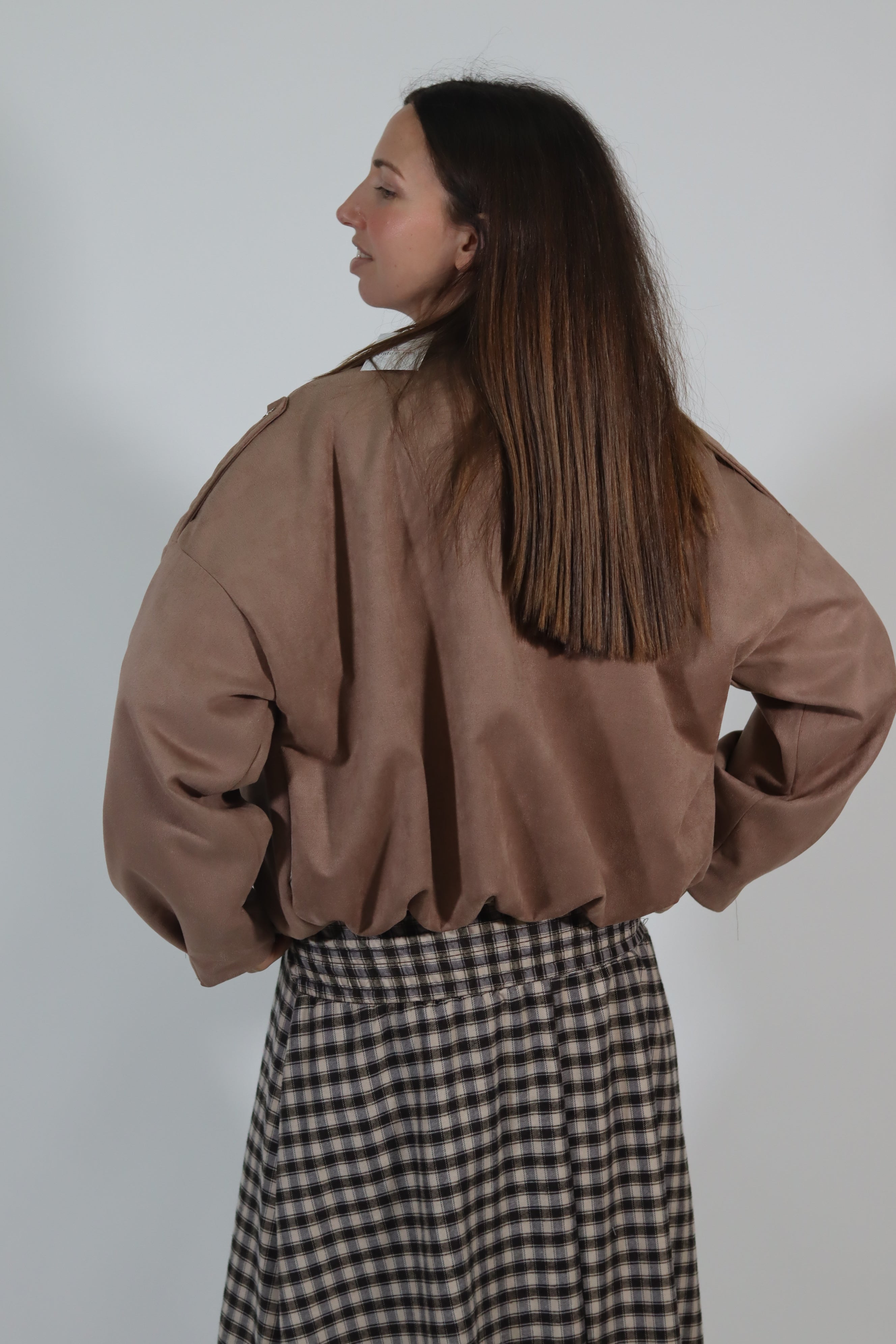 Casaco militar camel