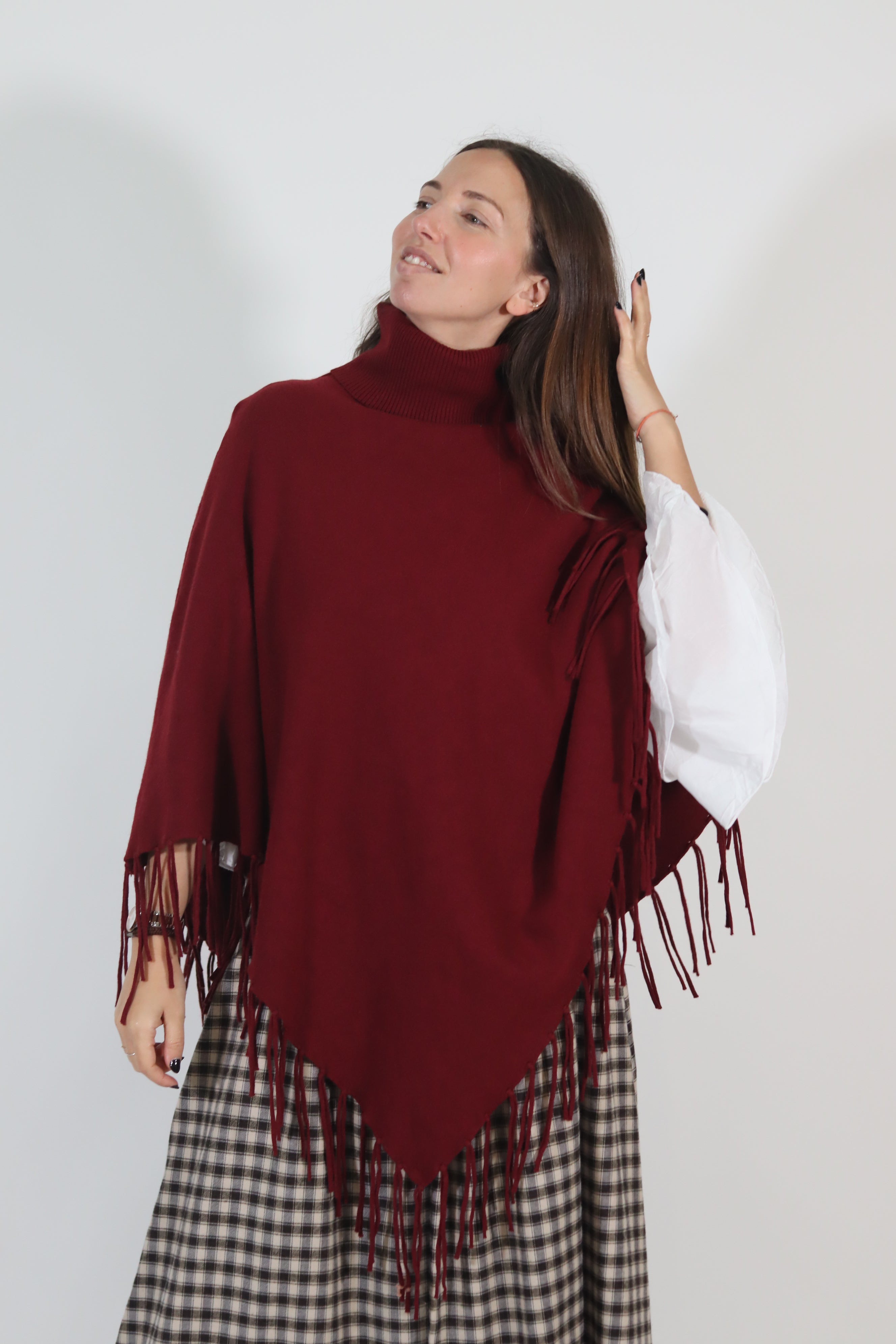 Poncho Malha