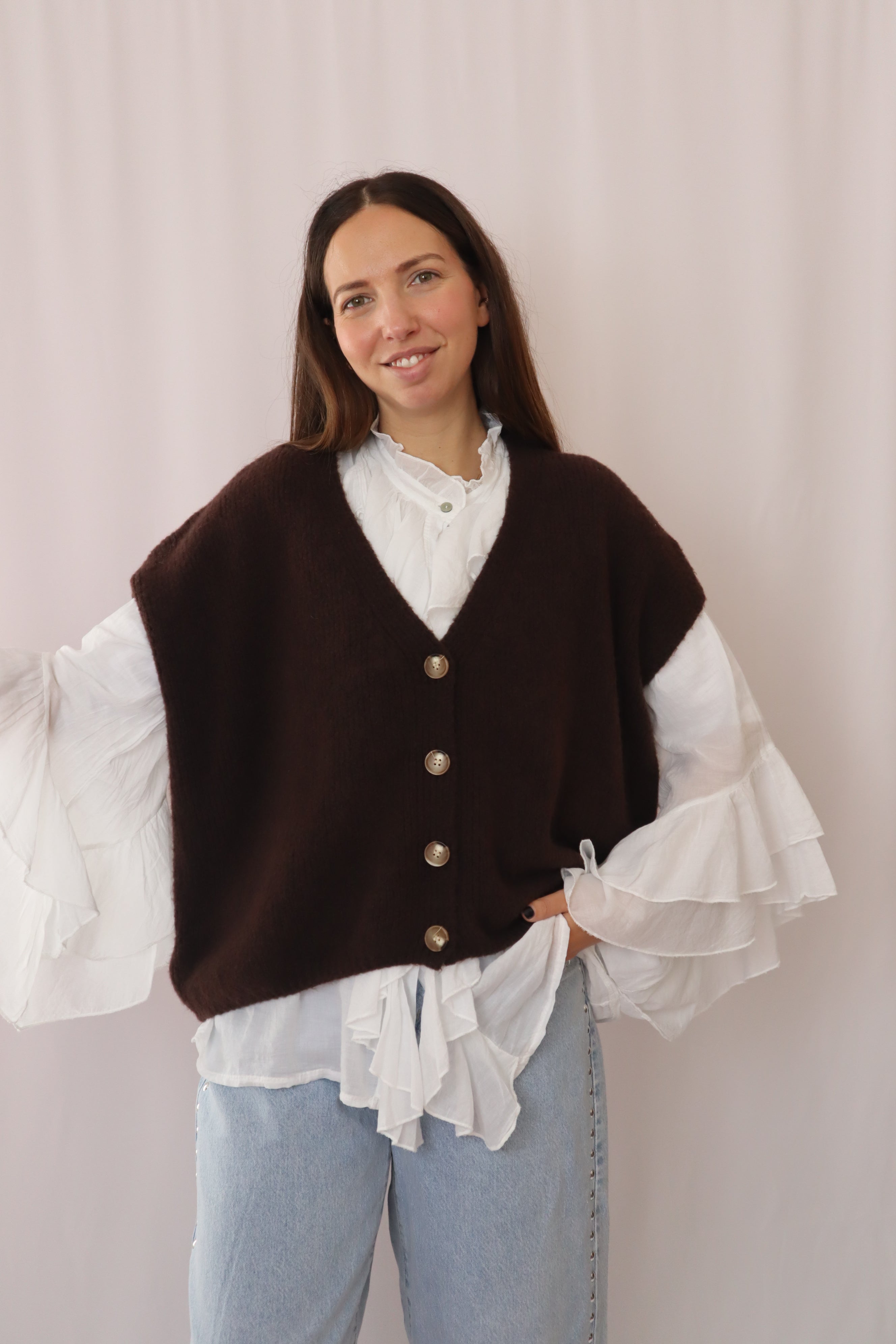 Colete oversize