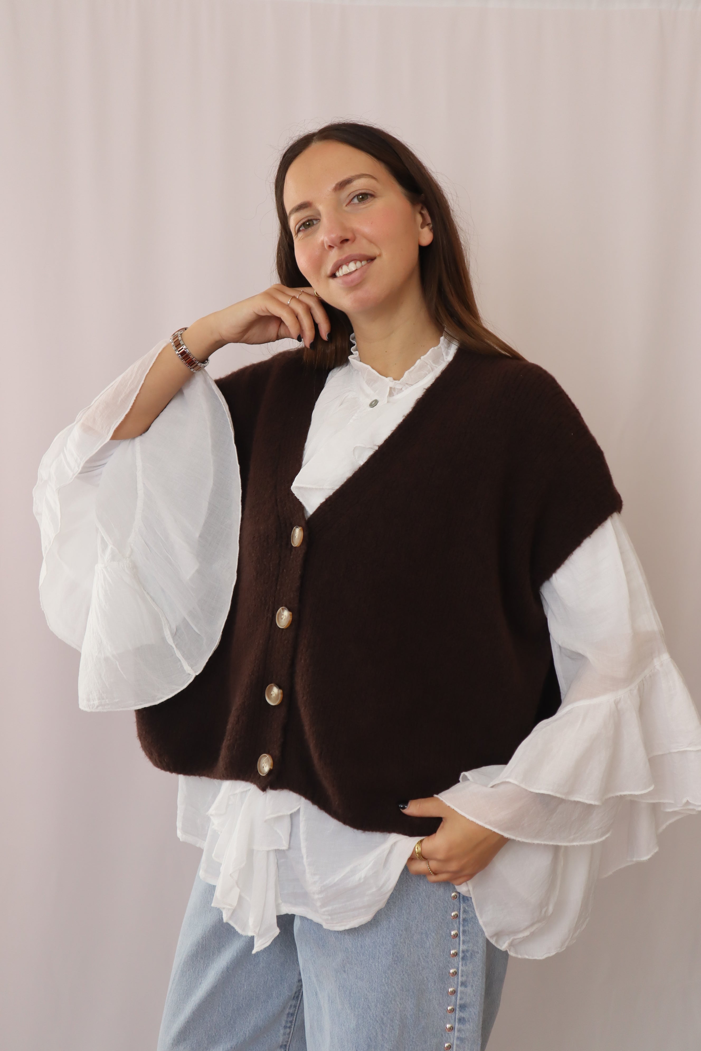 Colete oversize