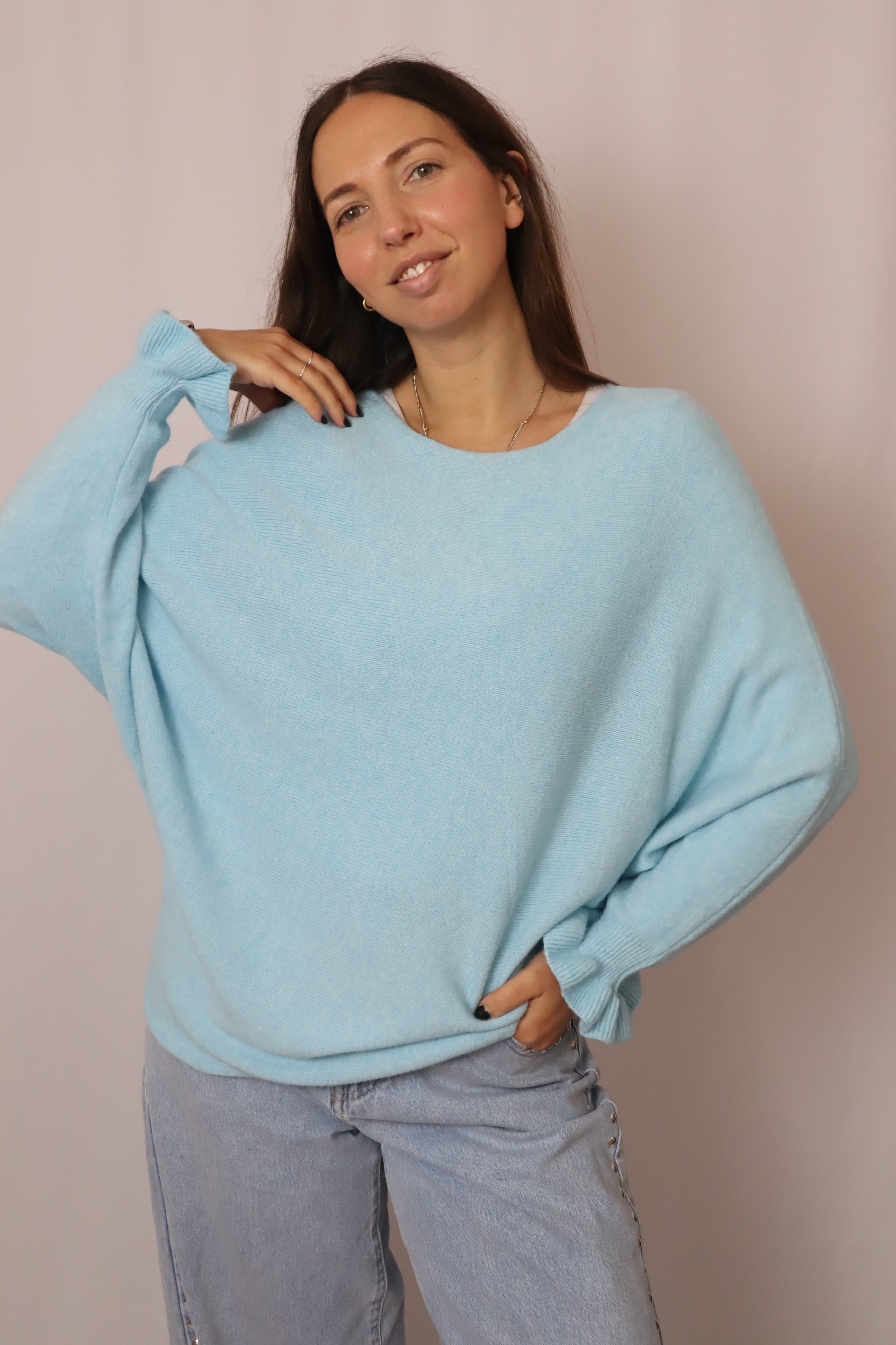 Camisola malhinha folho