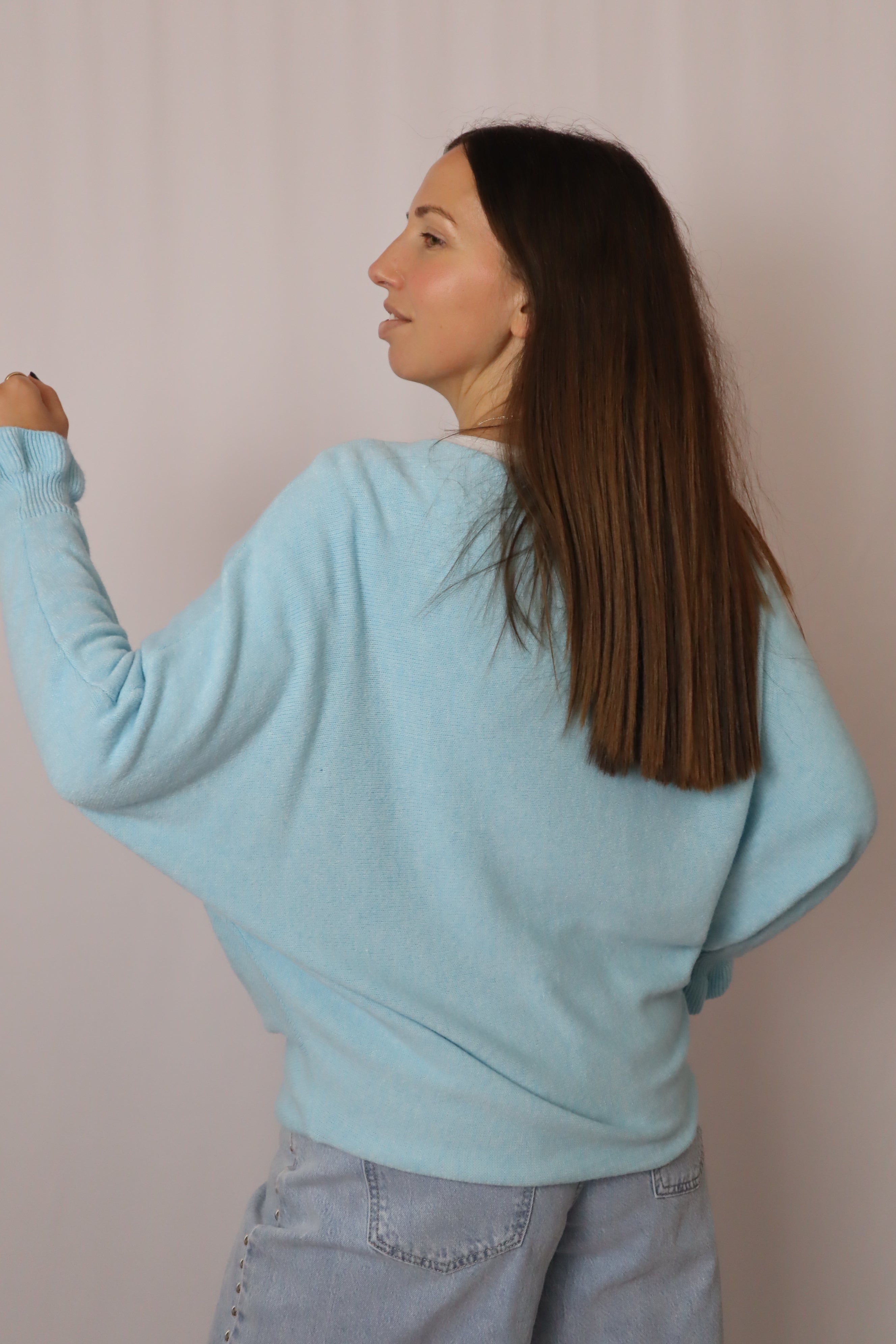 Camisola malhinha folho