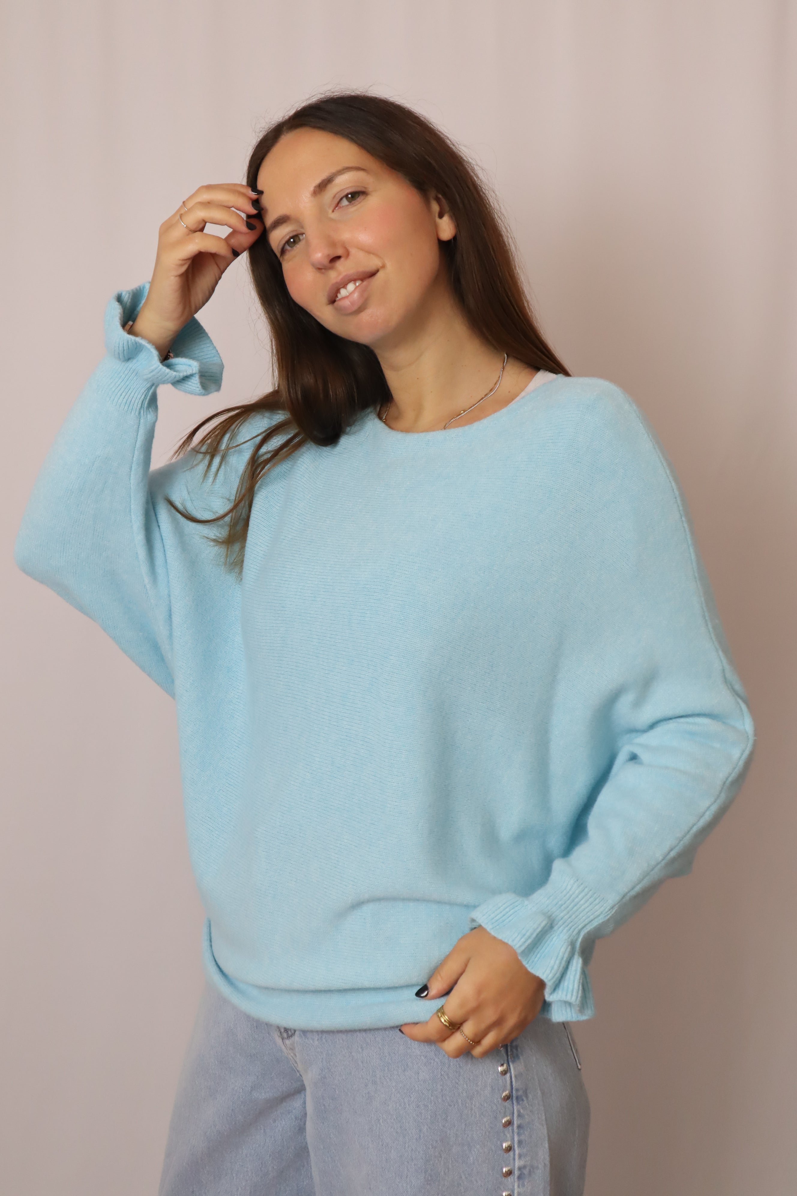 Camisola malhinha folho