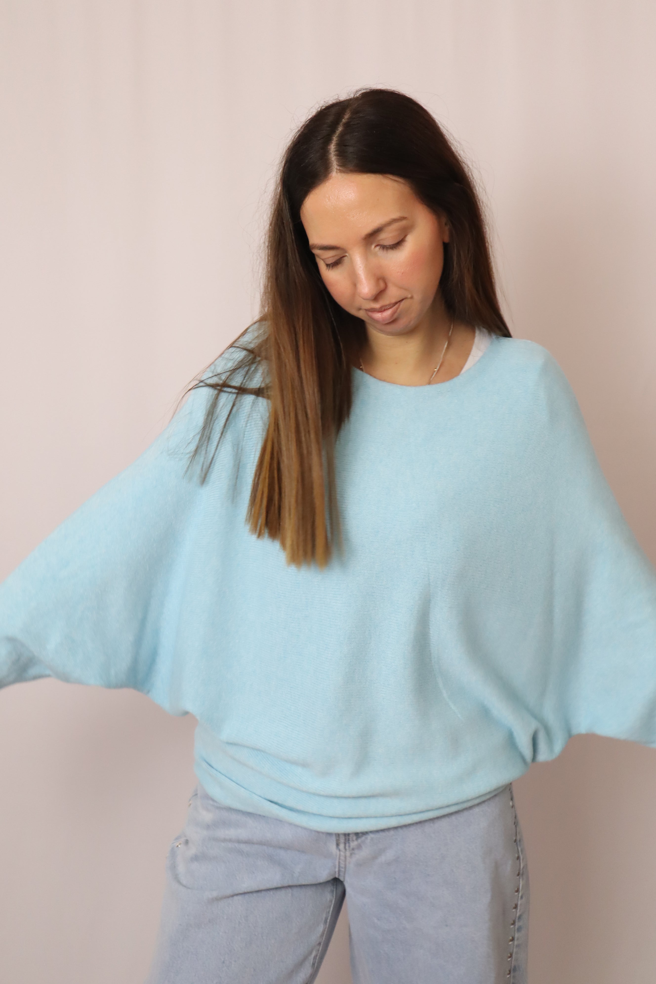 Camisola malhinha folho