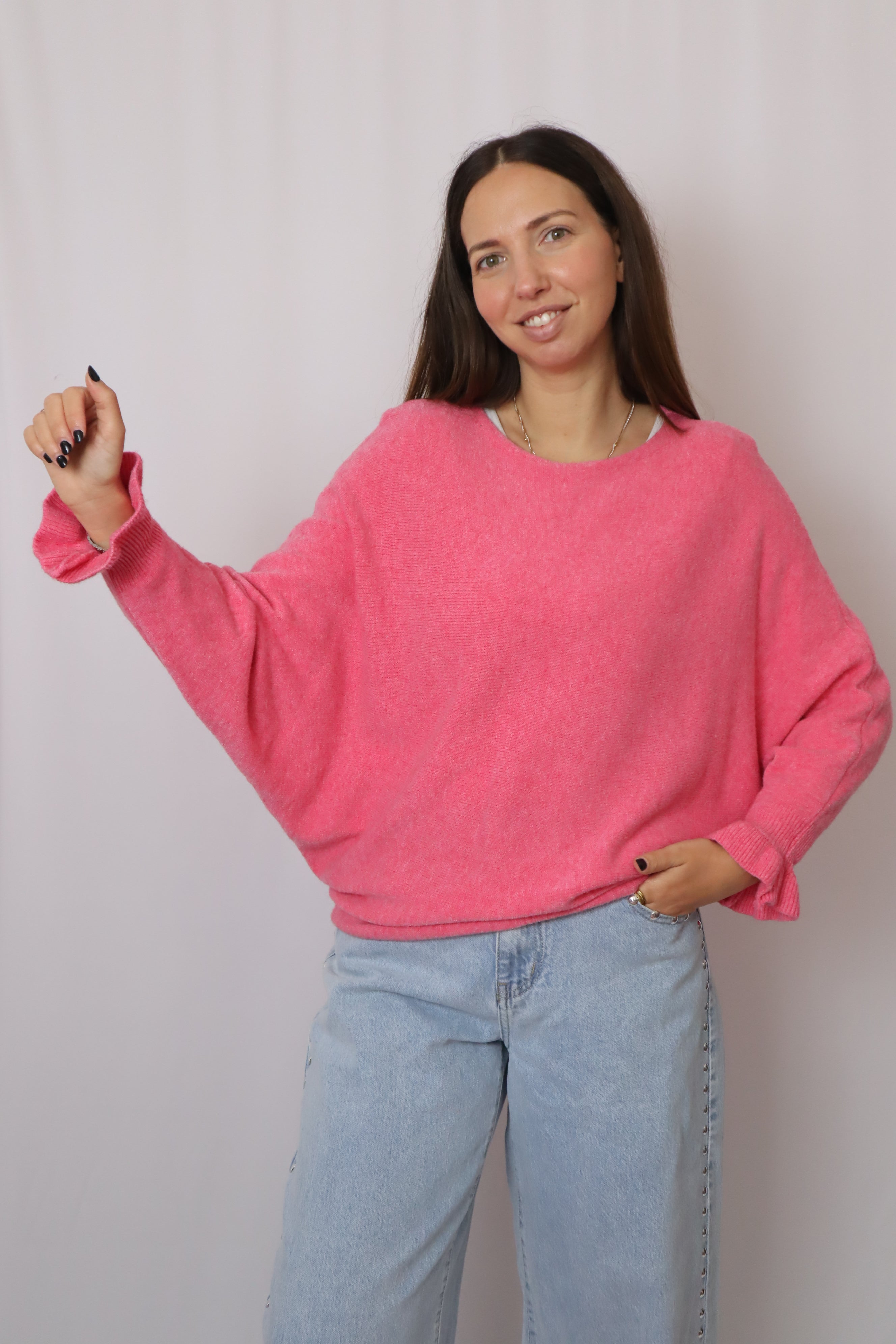 Camisola malhinha folho