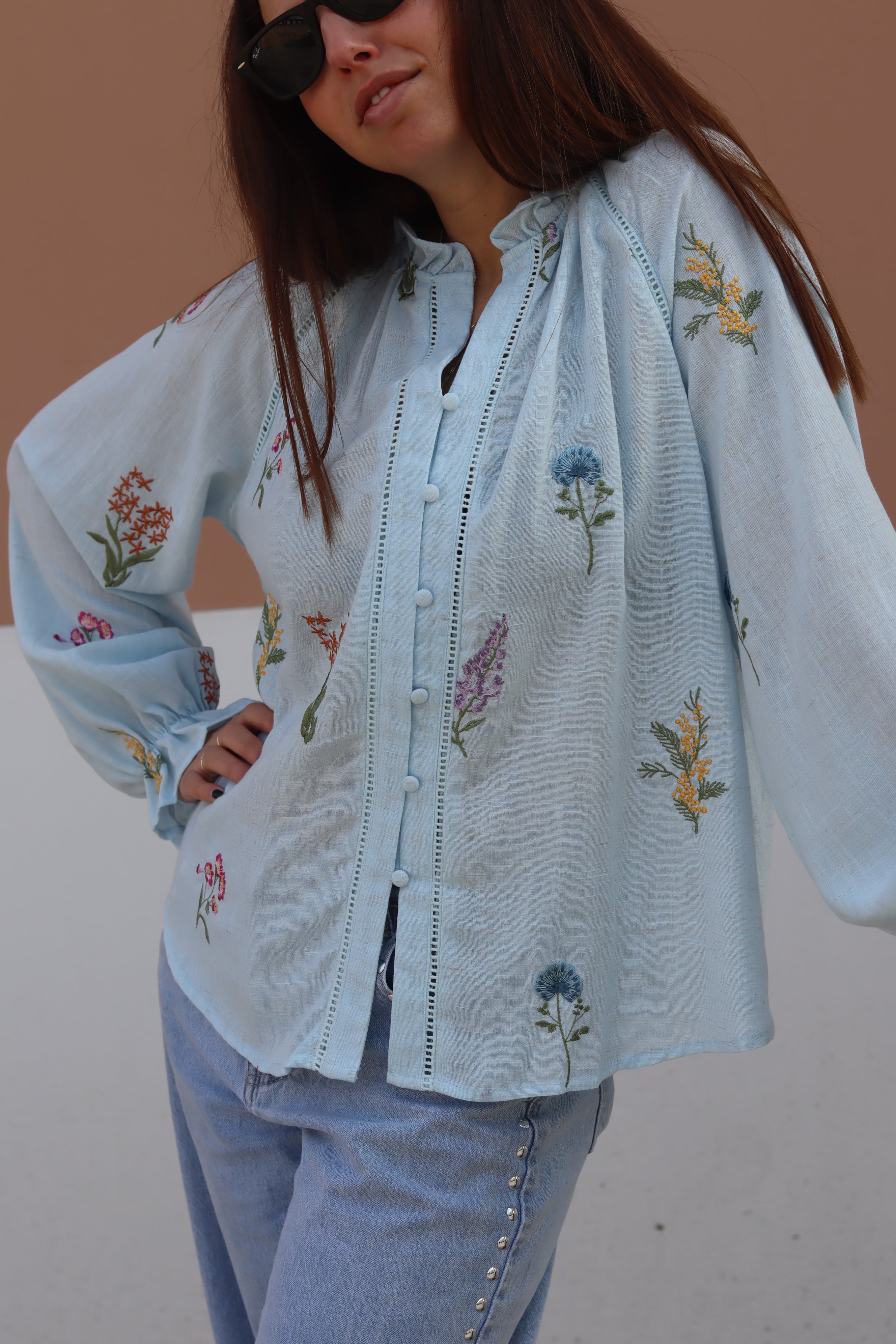 Blusa bordados