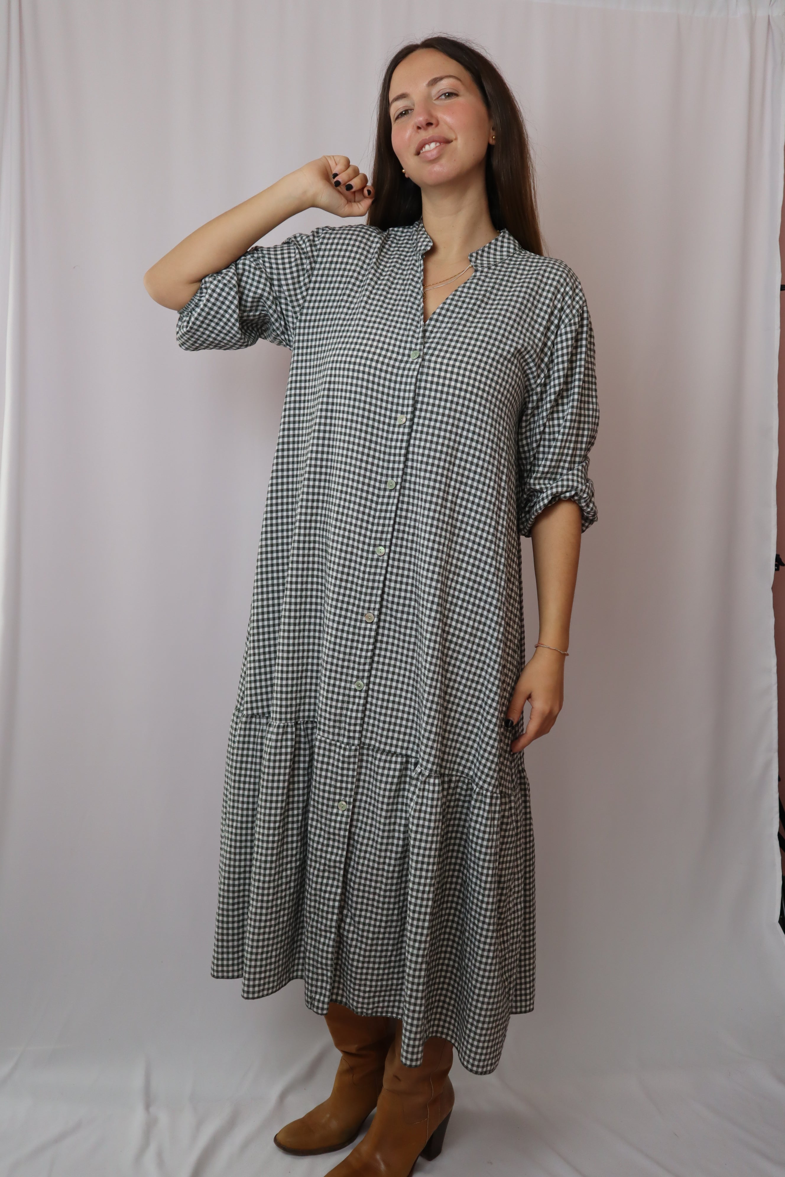 Vestido Vichy