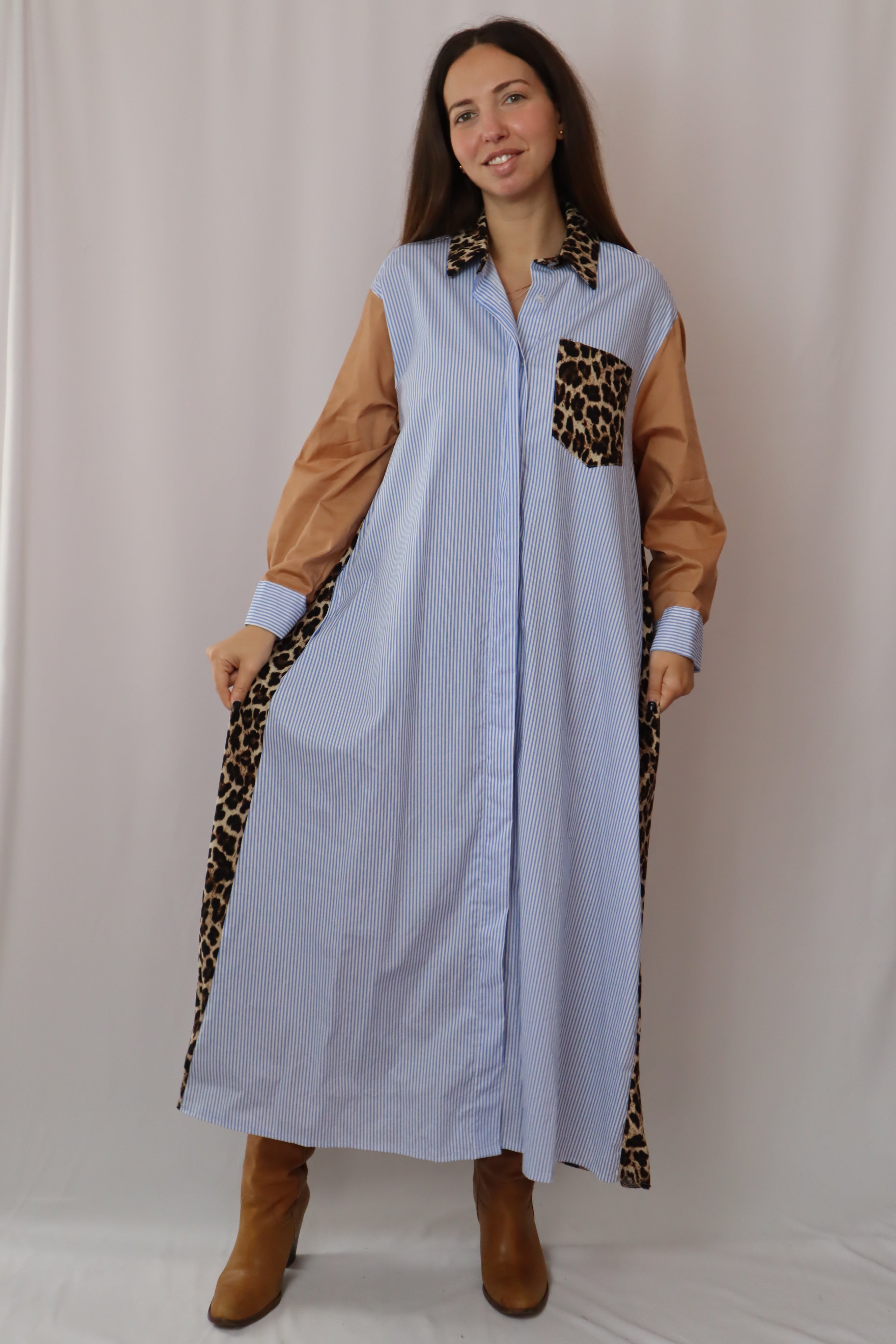 Vestido leopardo