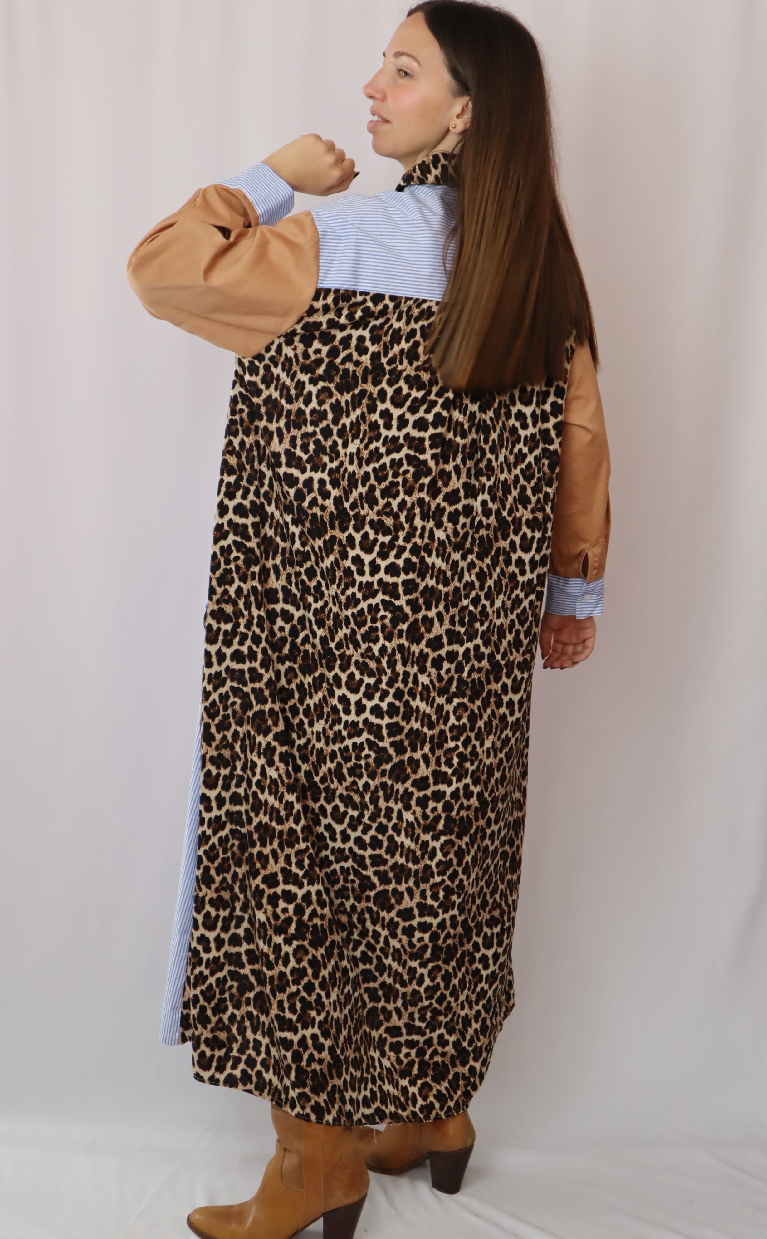 Vestido leopardo