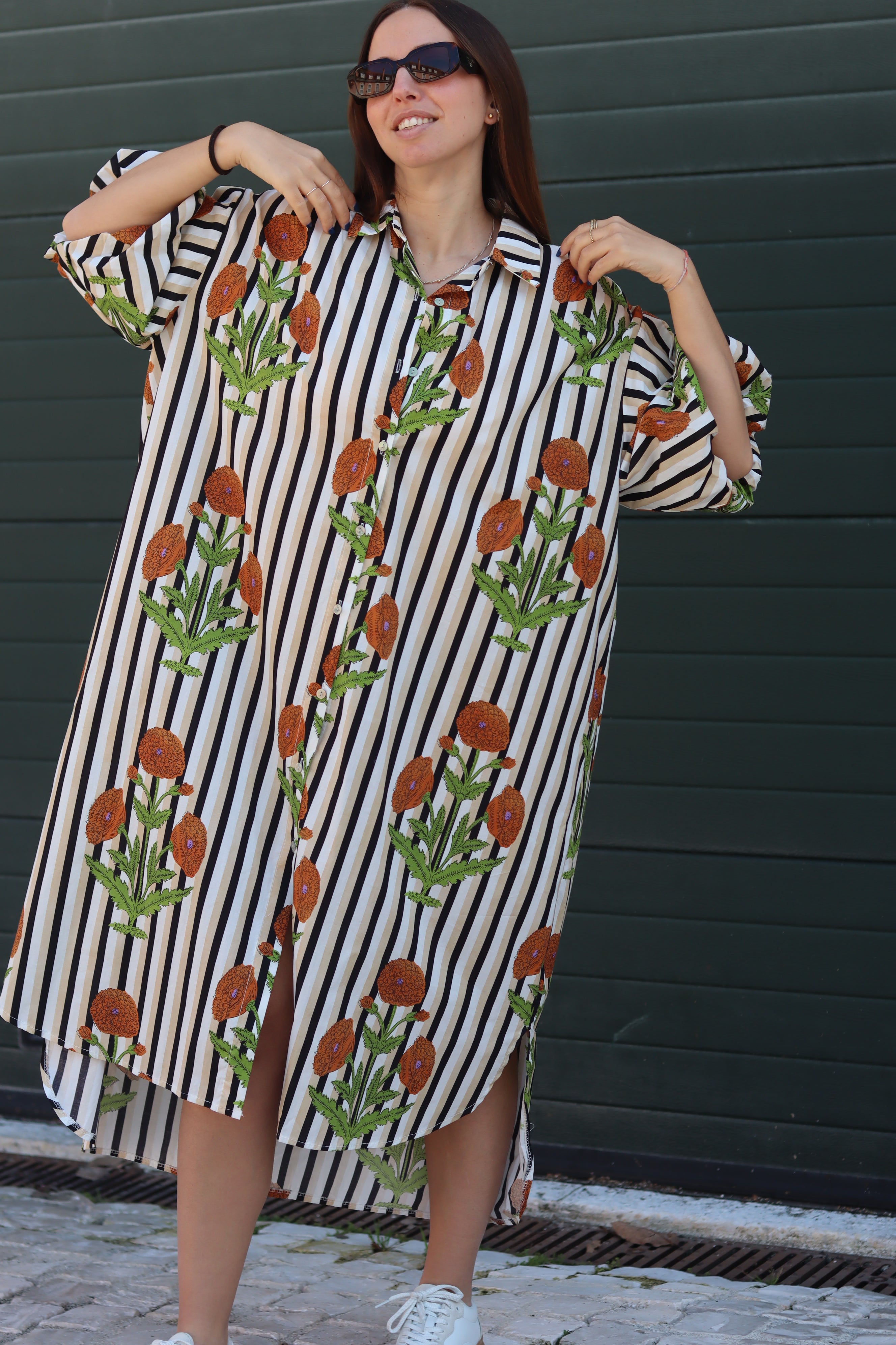 Vestido cravos
