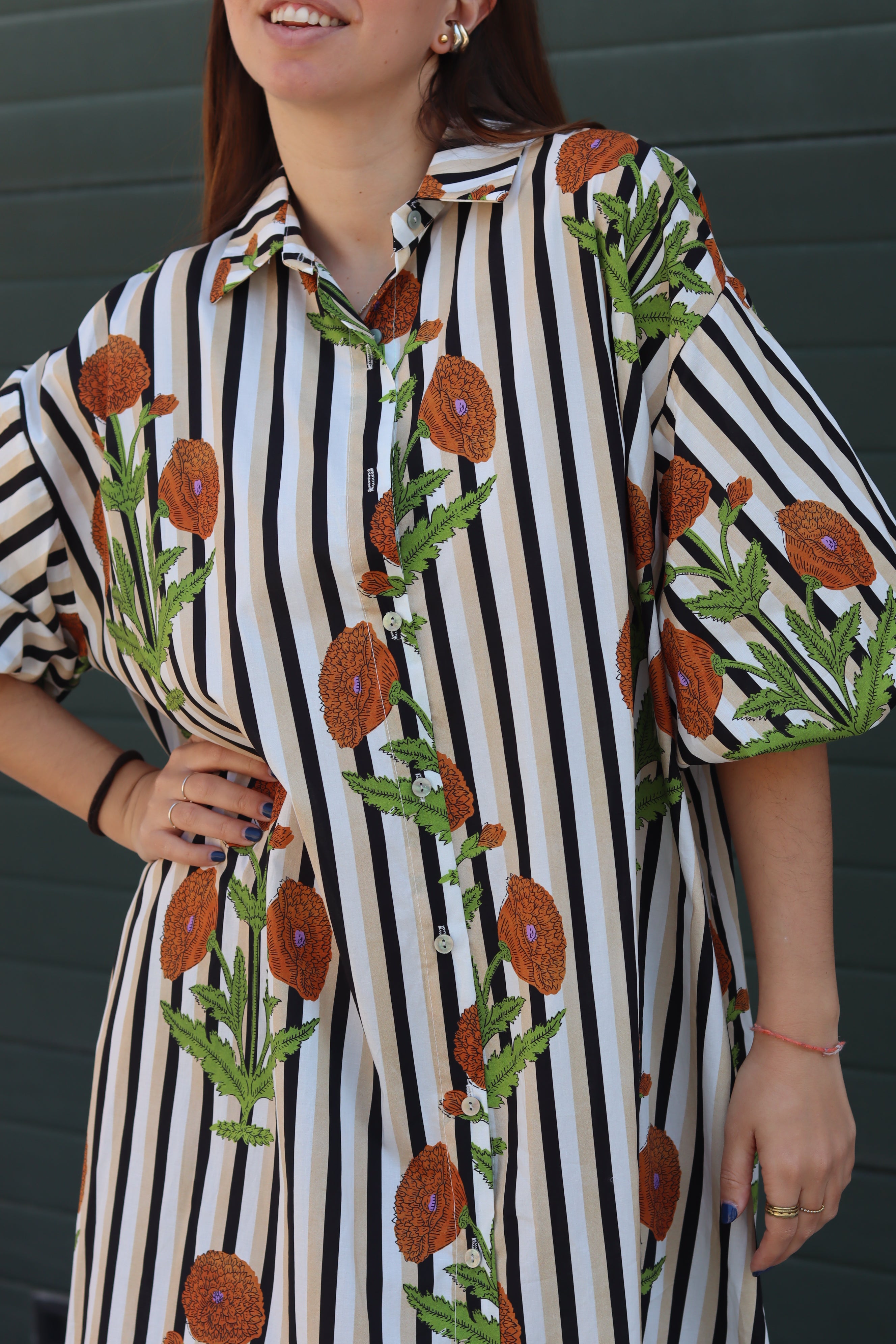 Vestido cravos